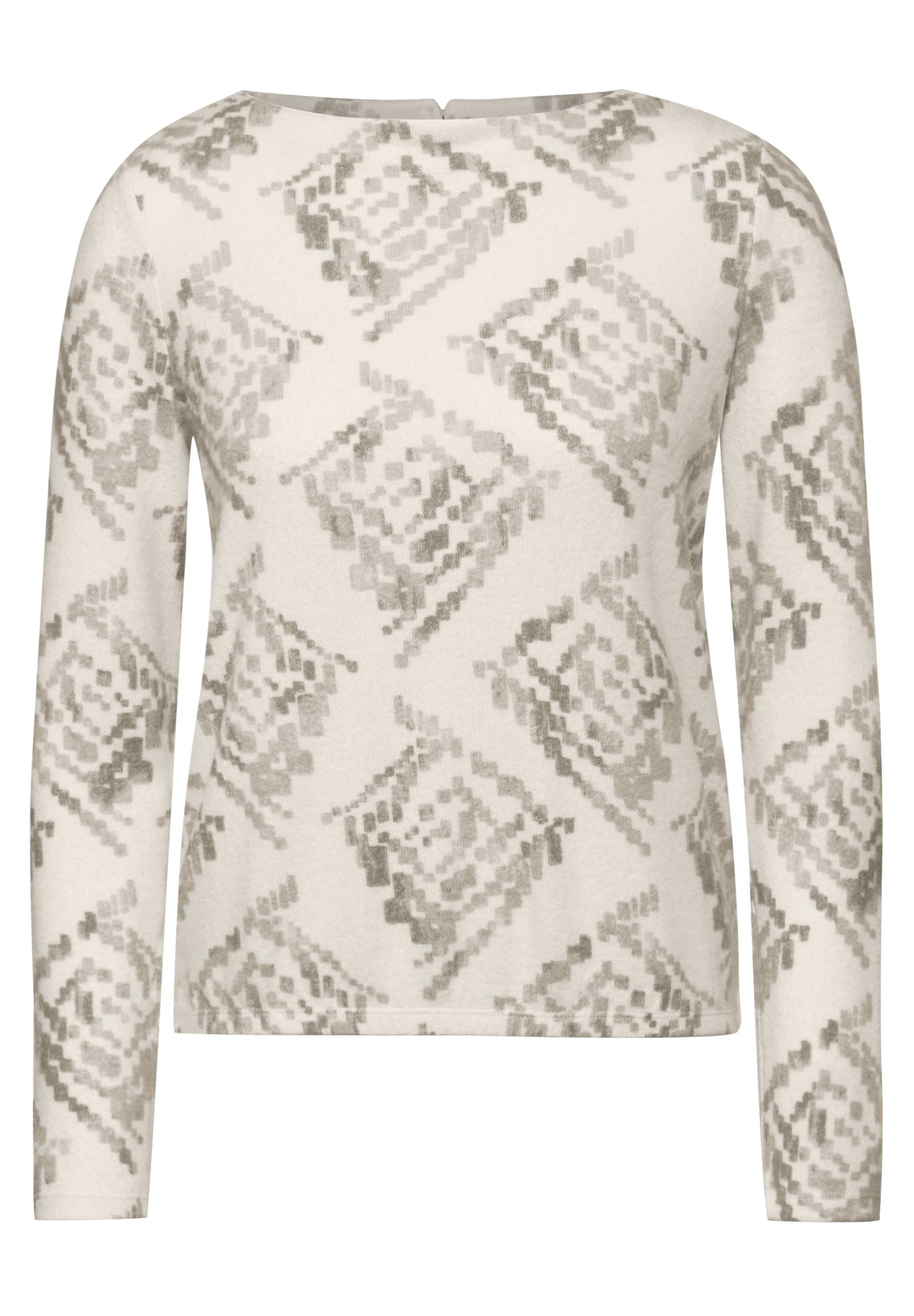Cecil Langarmshirt, mit U-Boot-Ausschnitt