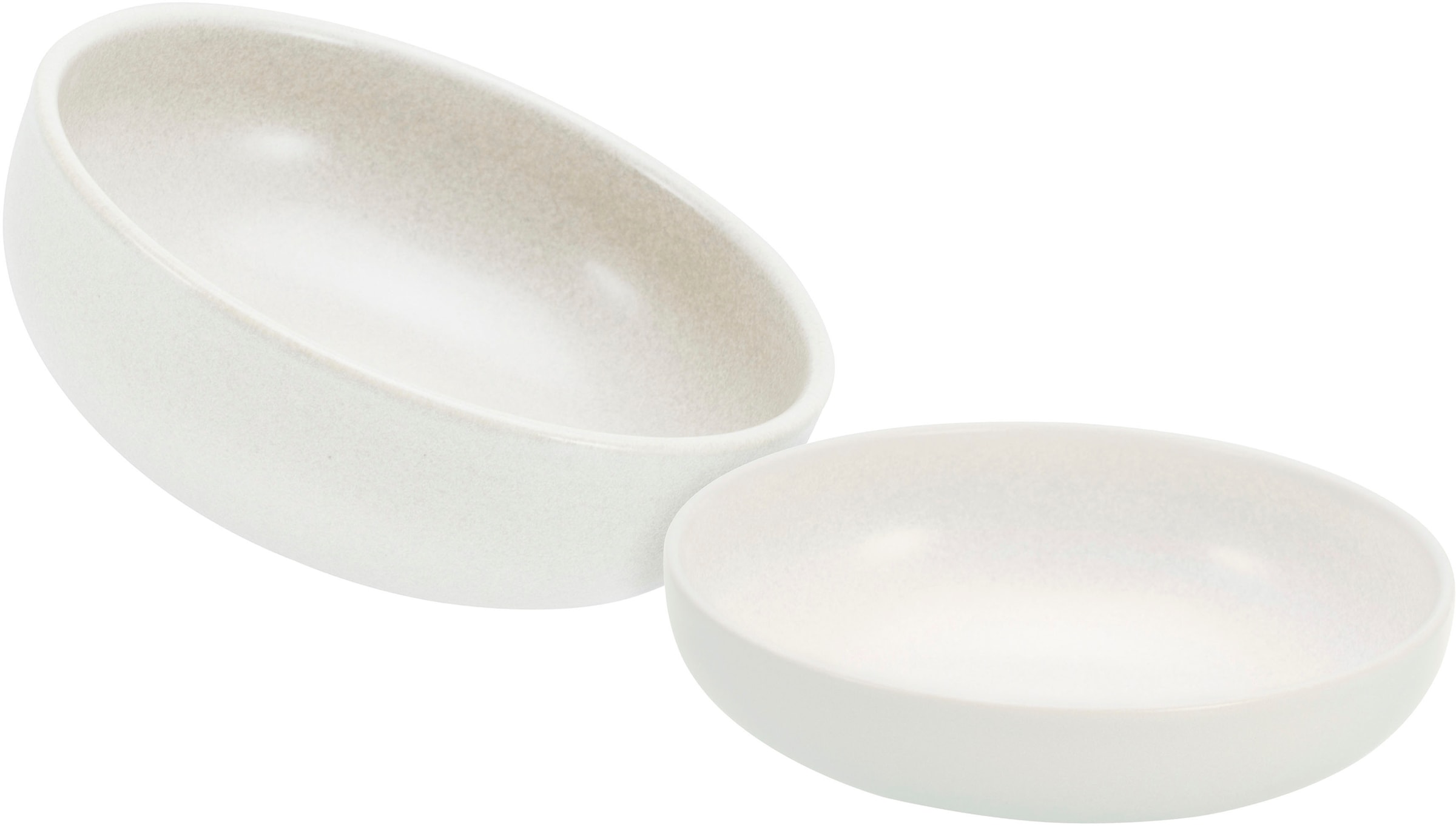CreaTable Salatschüssel "Uno" 2 Stk. aus Steinzeug Vintage-Look, Ø 26 cm, M günstig online kaufen