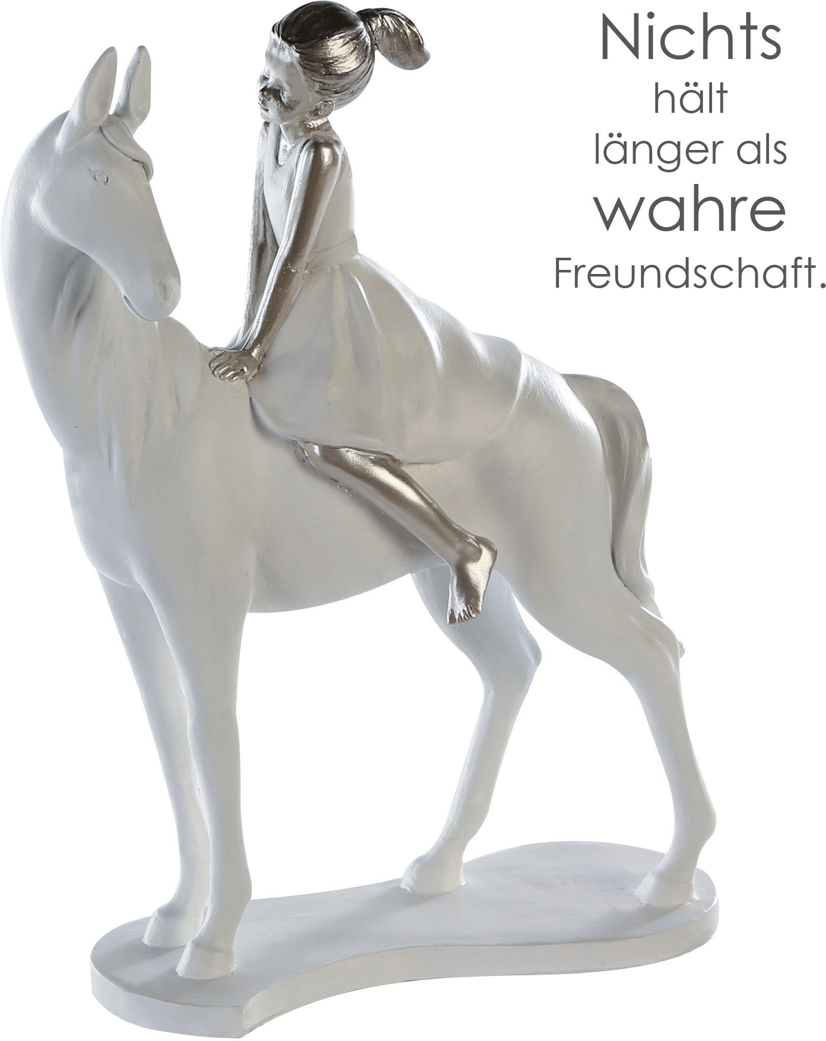 Casablanca by Gilde Dekofigur »Skulptur Girl on Horse«