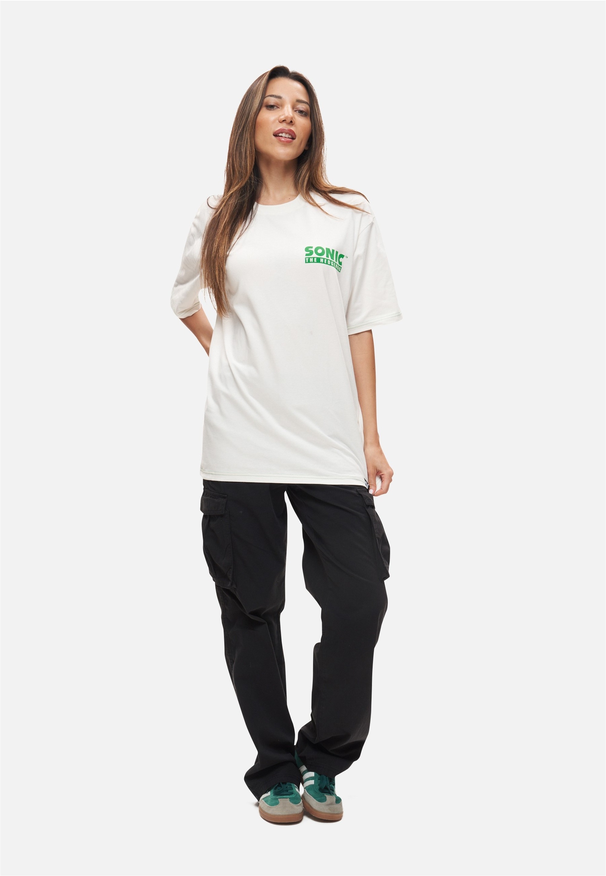 Recovered T-Shirt "Sonic Japanese Text", (1 tlg.), mit angesagtem Print im günstig online kaufen