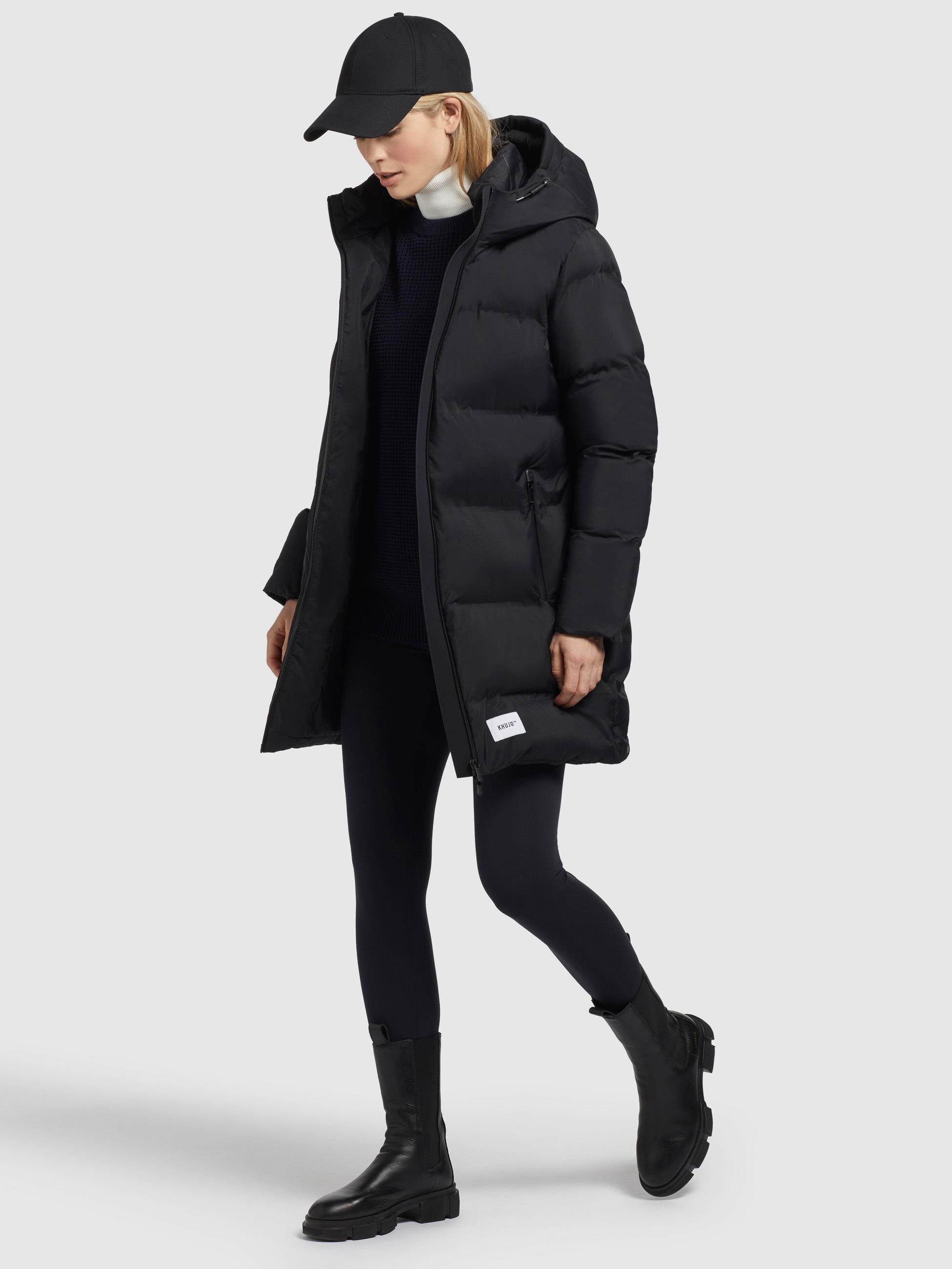 khujo Steppjacke »DIDO2«, (1 St.), mit Kapuze