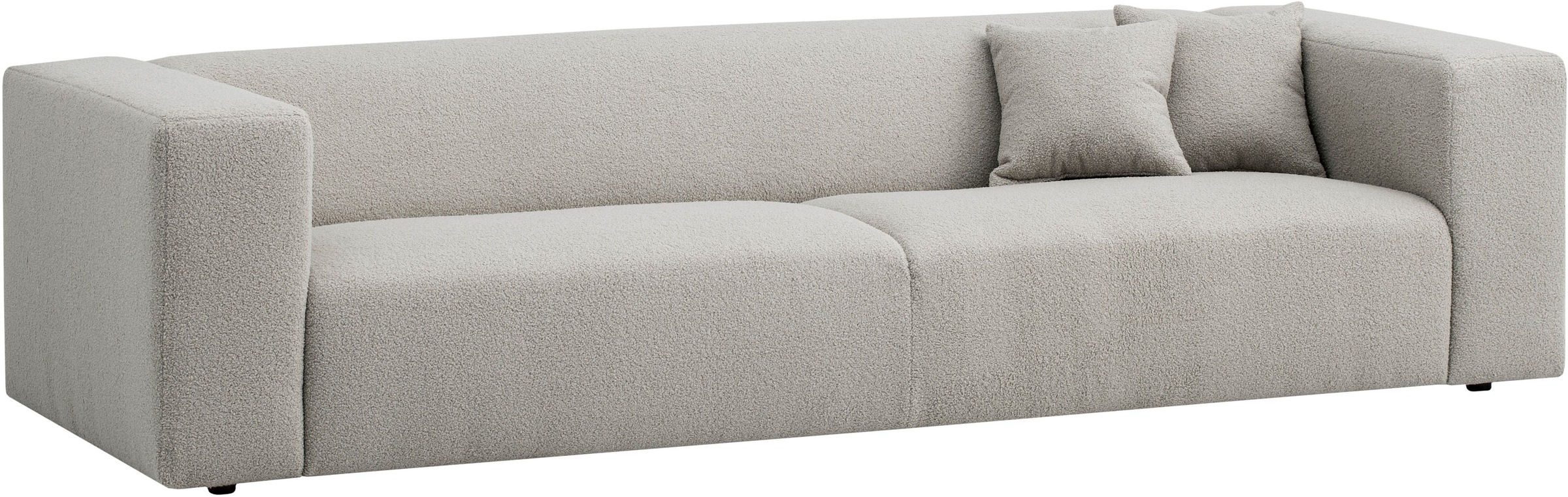 andas 3-Sitzer »BAKELS, Couch in Cord oder Boucle-Stoff, Sofa im modernen Design«, bequemer Sitzkomfort,in 2 Stoffen und 8 Farben lieferbar