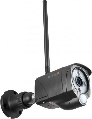TECHNAXX Überwachungskamera "WiFi IP Outdoor Camera", B:8cm H:6cm T:20cm, weiß, Überwachungskameras