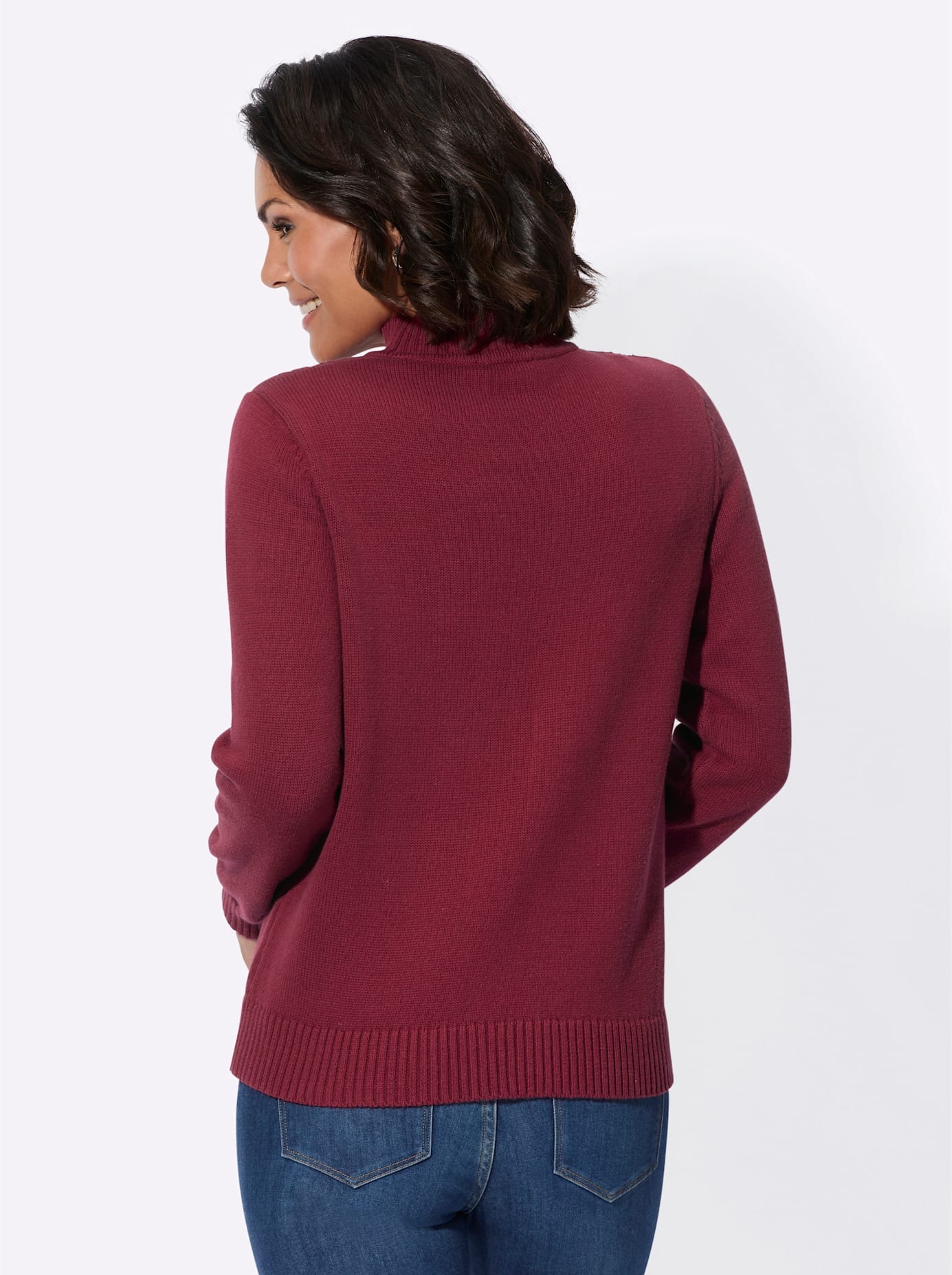 Casual Looks Stehkragenpullover "Pullover" günstig online kaufen