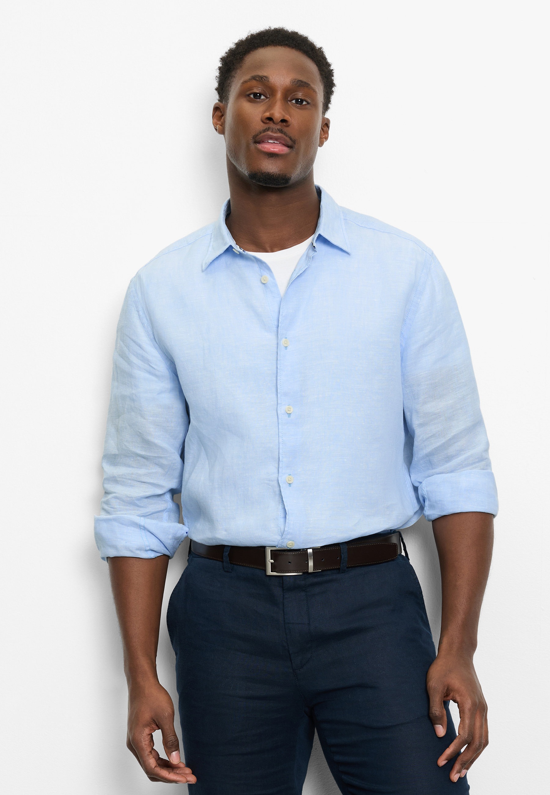 OLYMP Businesshemd "OLYMP Casual, Regular Fit, Kent mit extra langem Arm"