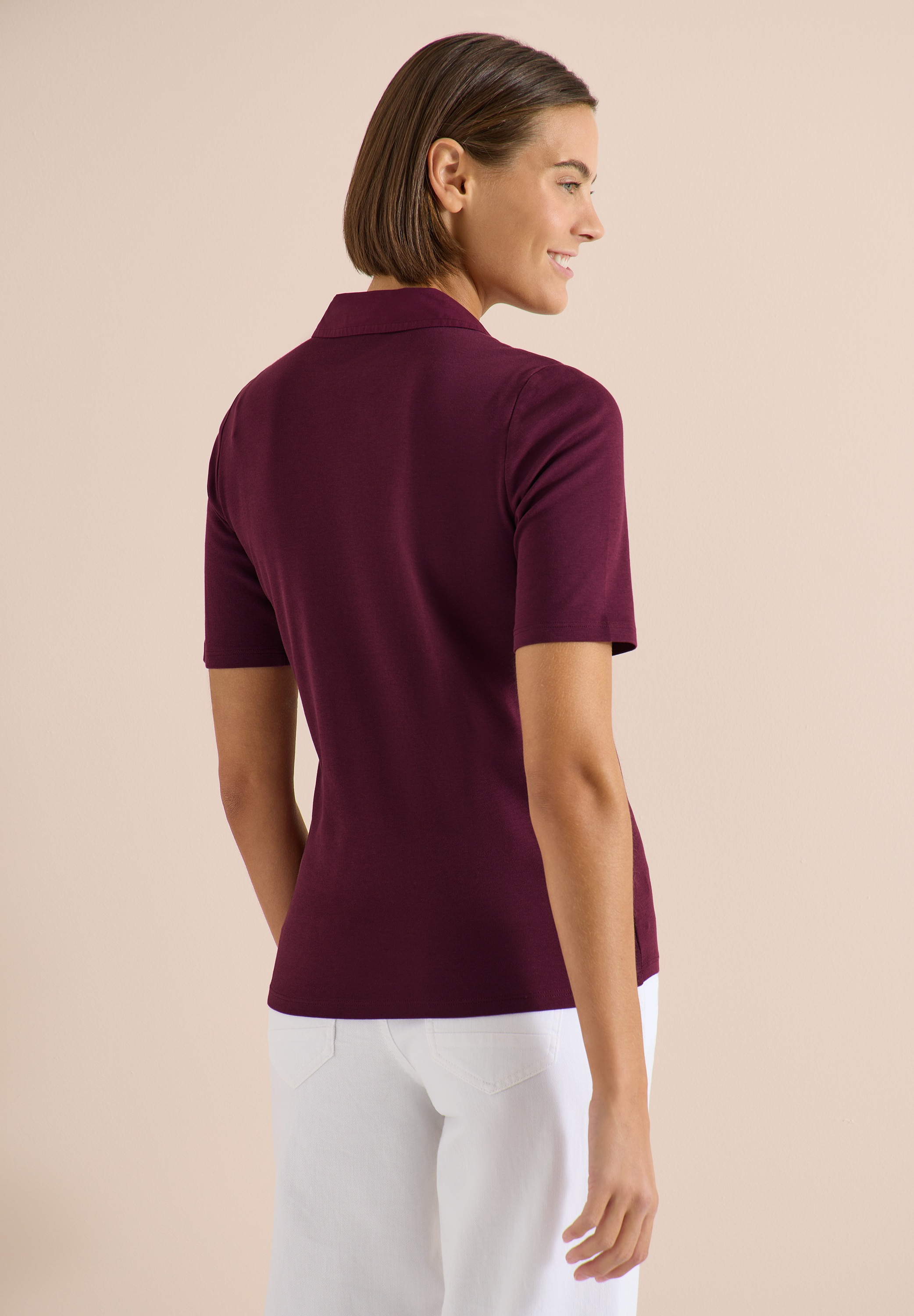 Cecil Poloshirt aus reiner Baumwolle günstig online kaufen
