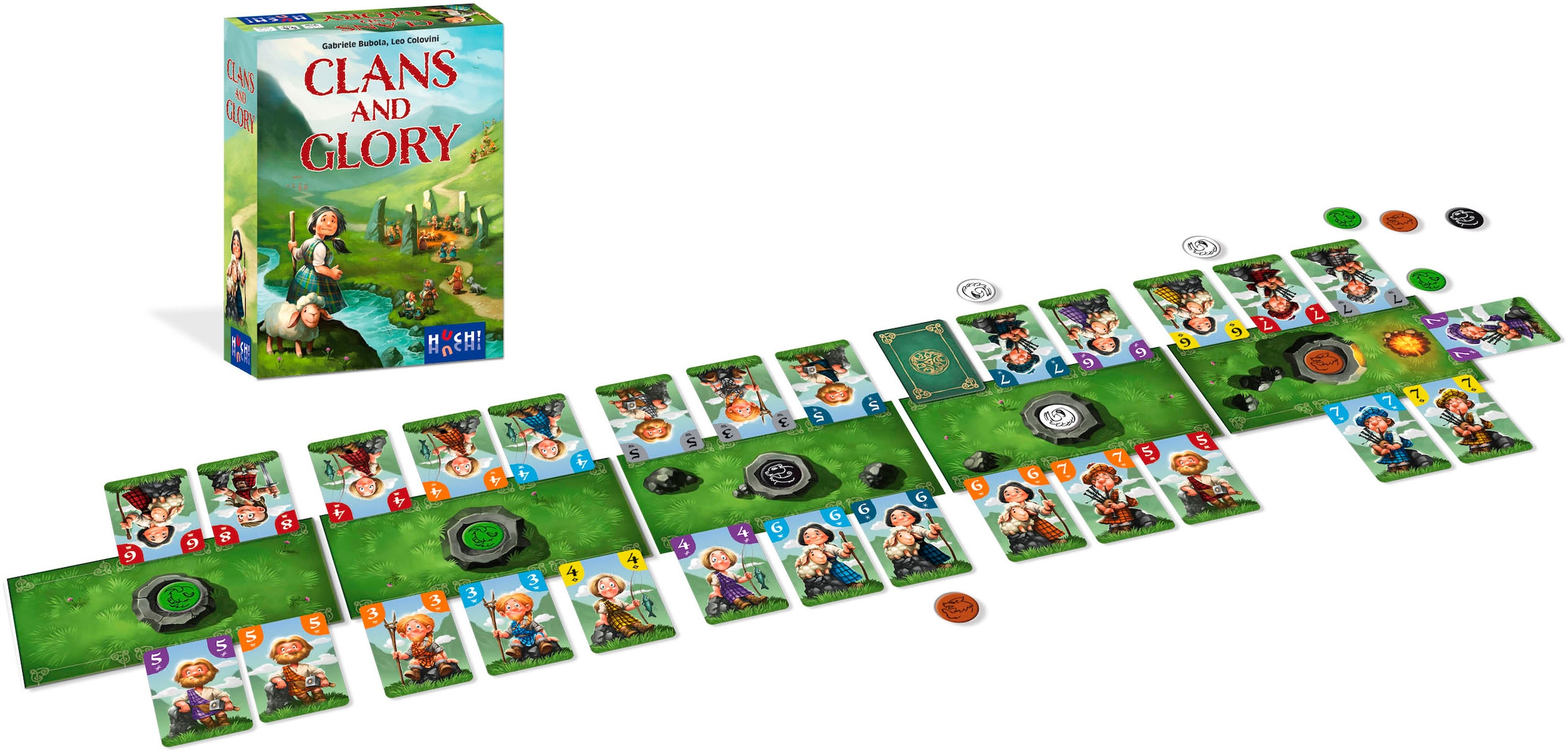 HUCH! Spiel »Clans and Glory«