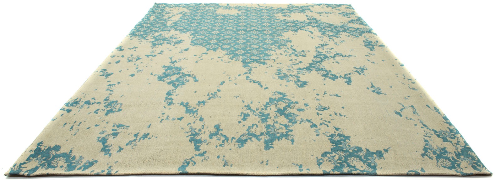 morgenland Teppich »VINTAGE COMET«, rechteckig, Kurzflor, Viskose, Shabby, Wohnzimmer