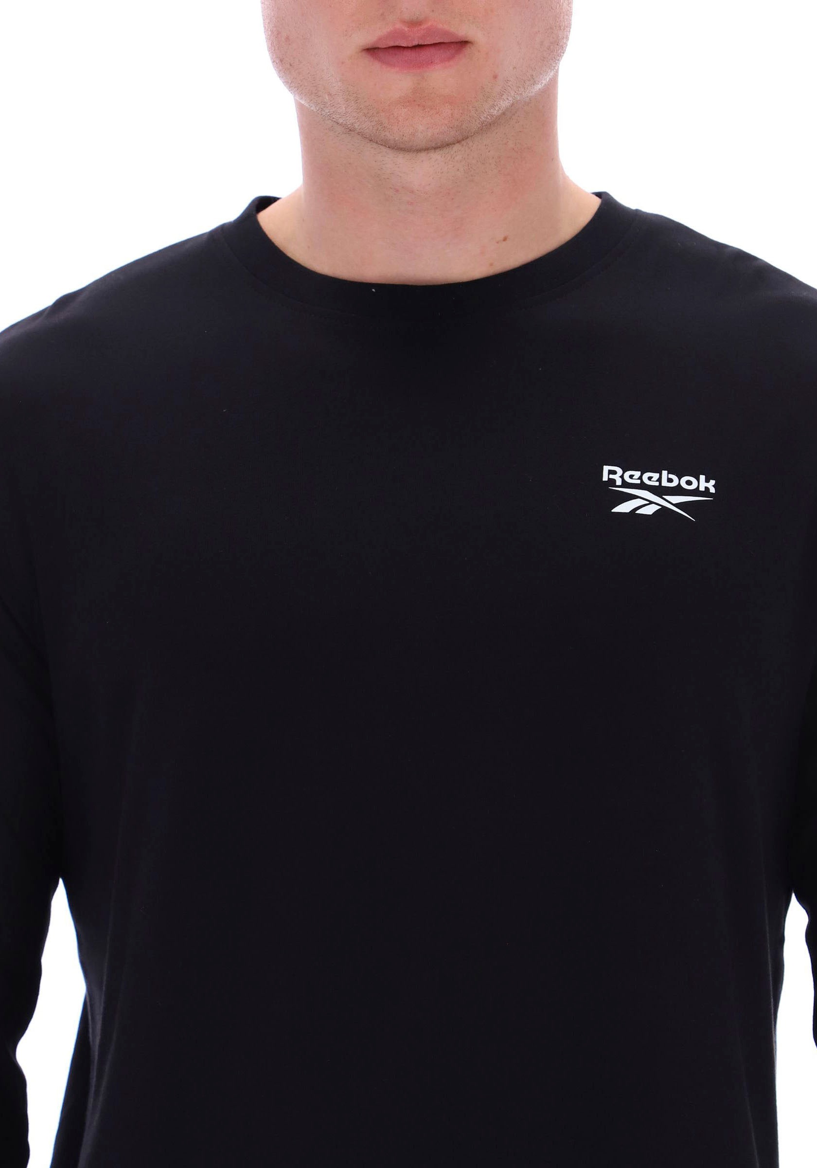 Thumbnail - Reebok T-Shirt "ENZO SMALL LOGO CREW NECK LS TEE" 1 Stk.