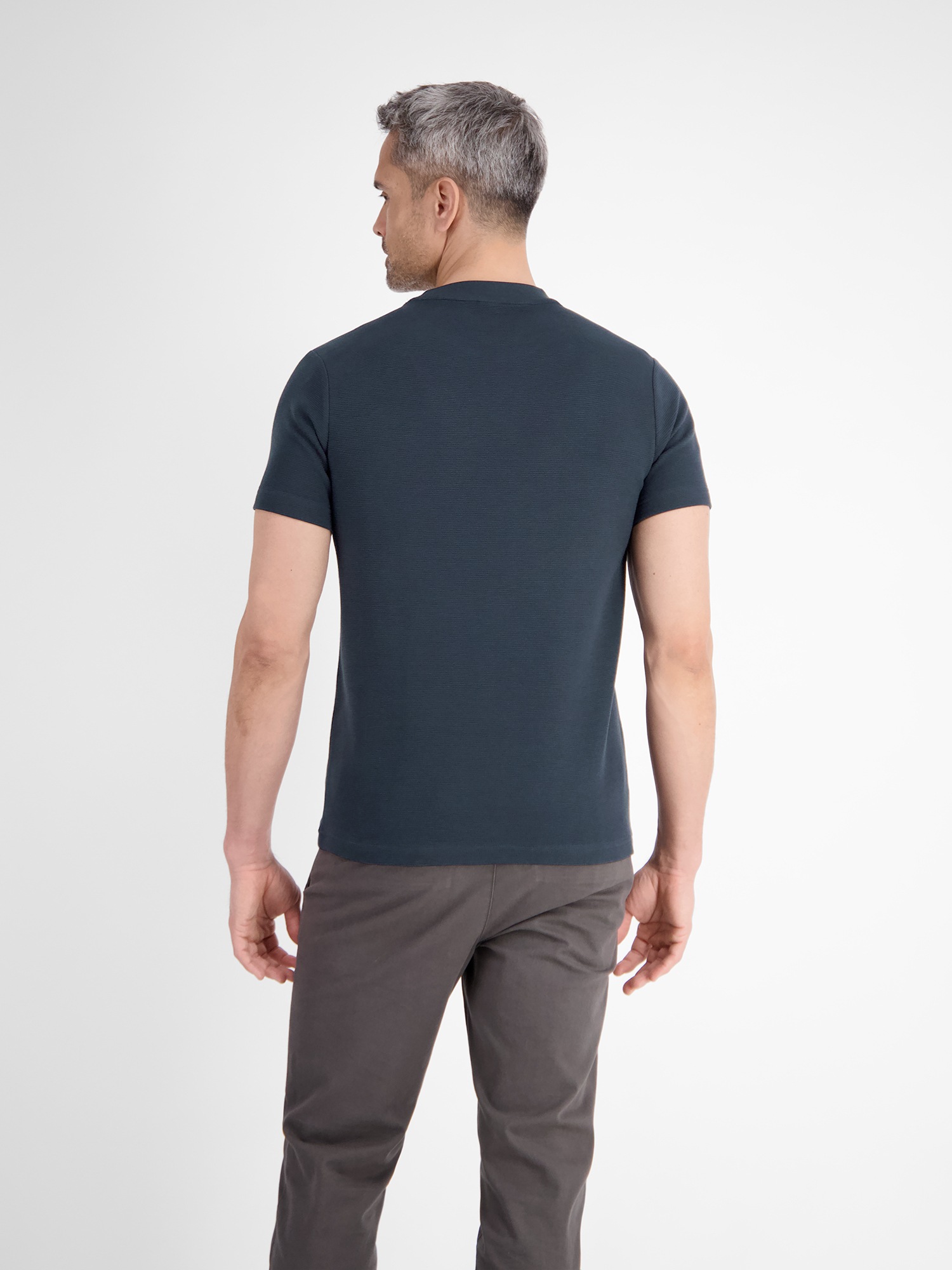 LERROS T-Shirt "LERROS Herren T-Shirt in Strukturqualität" günstig online kaufen
