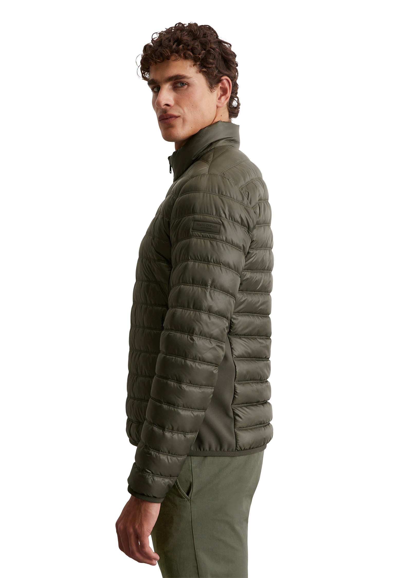 Marc O'Polo Outdoorjacke »mit Softshell-Einsätzen«, ohne Kapuze