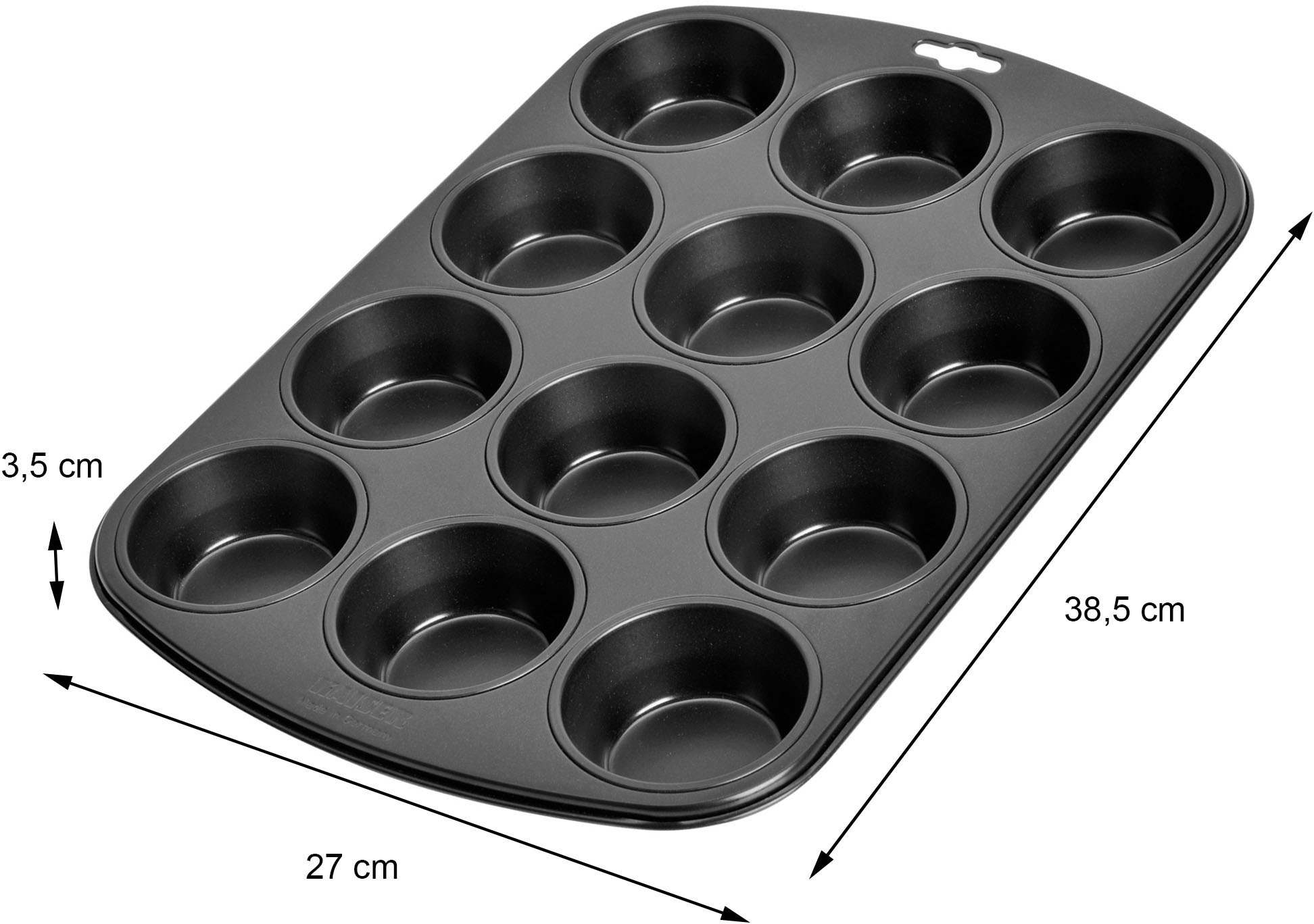 Kaiser Backformen Muffinform »Inspiration«, (1 St.), für 12 Muffins oder Cupcakes, Made in Germany