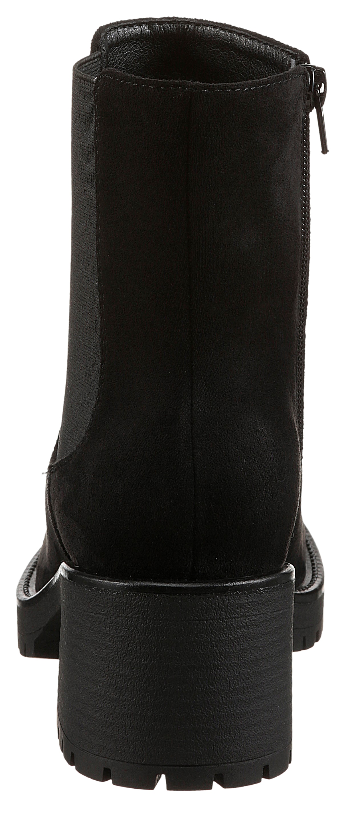 Aniston SHOES Chelseaboots, Stiefelette mit Reißverschluss und Stretcheinsatz - NEUE KOLLEKTION