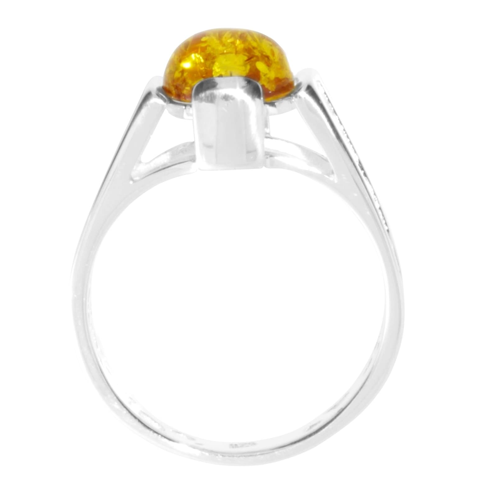 OSTSEE-SCHMUCK Fingerring »- Kiruna - Silber 925/000 - Bernstein«