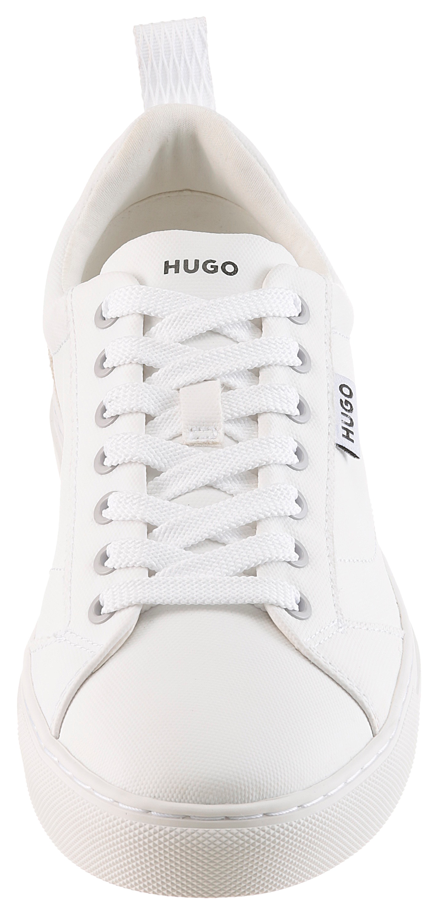 HUGO Blue Sneaker »Morrie tenn«  Schnürschuh, Halbschuh, Freizeitsneaker mit weichem Schaftrand