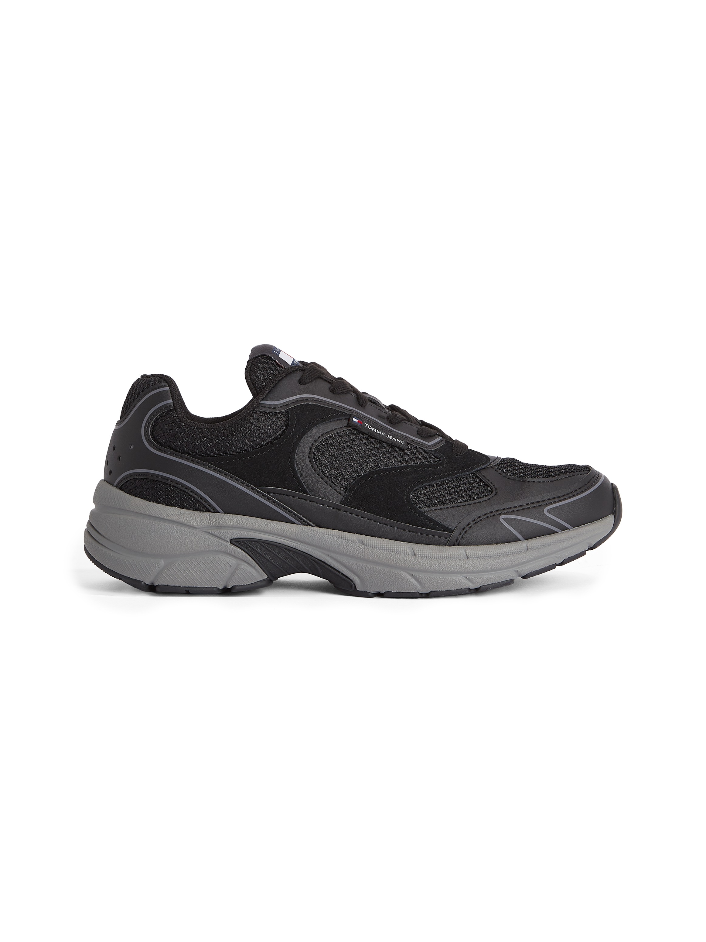 Tommy Jeans Sneaker »THE CONEY«, Freizeitschuh, Halbschuh, Schnürschuh mit seitlichem Label