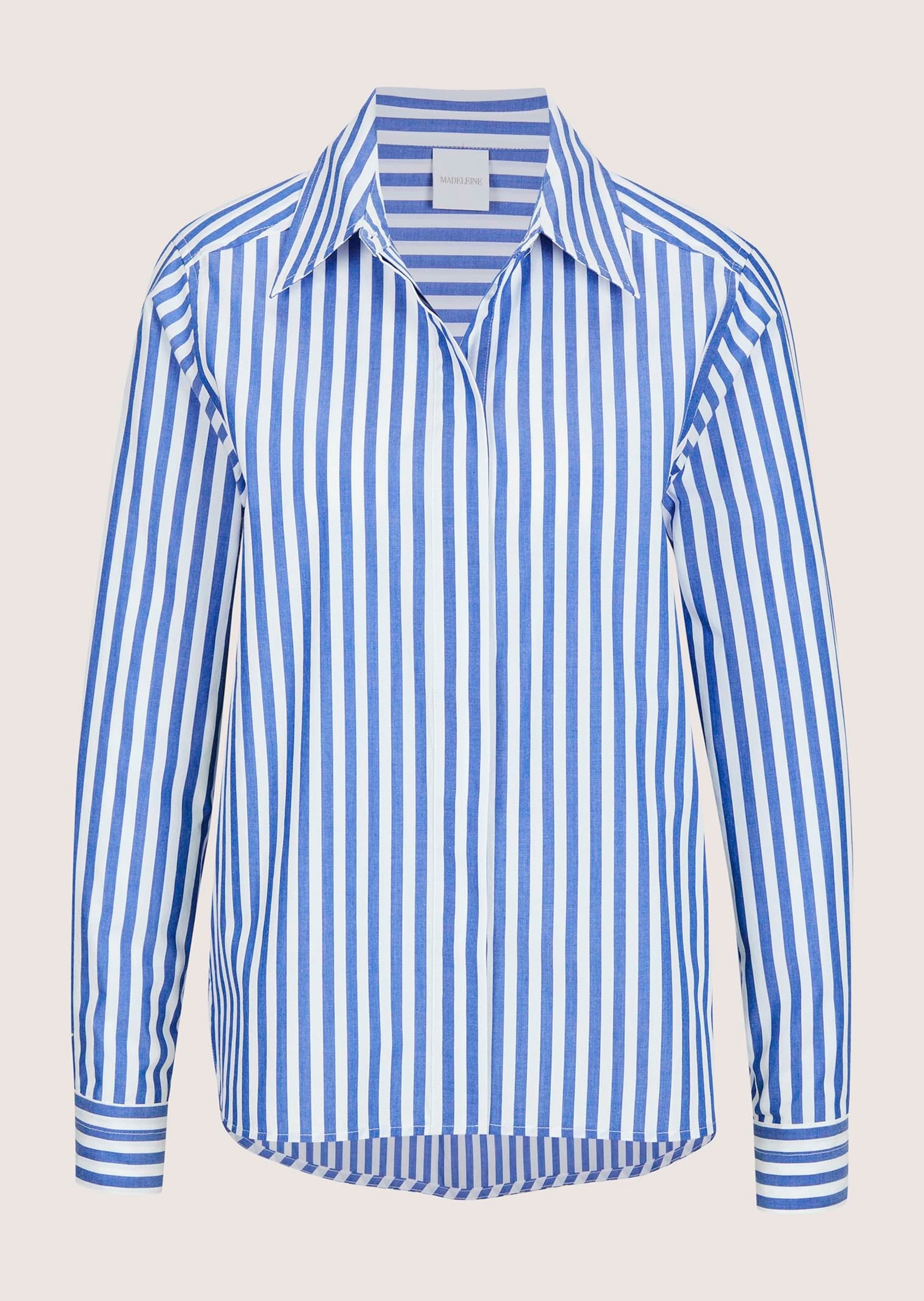 MADELEINE Langarmbluse "Streifenbluse Hemdbluse mit Streifenmuster" Bluse m günstig online kaufen