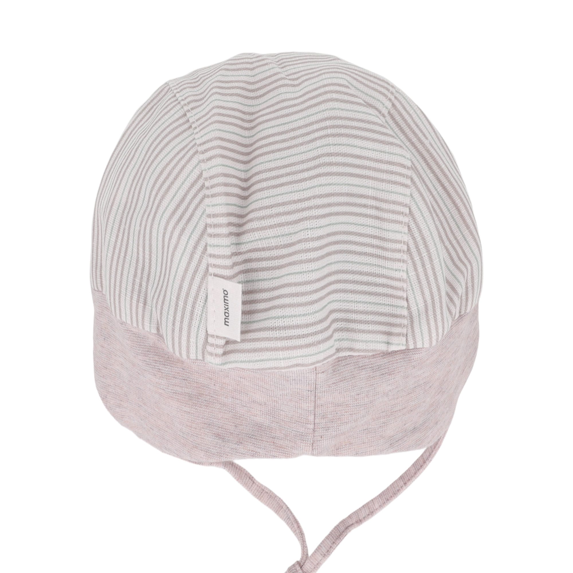 MAXIMO Schirmmütze 1 Stk. Beige-Streifen, Leinenoptik, UV50, Baby-Boy