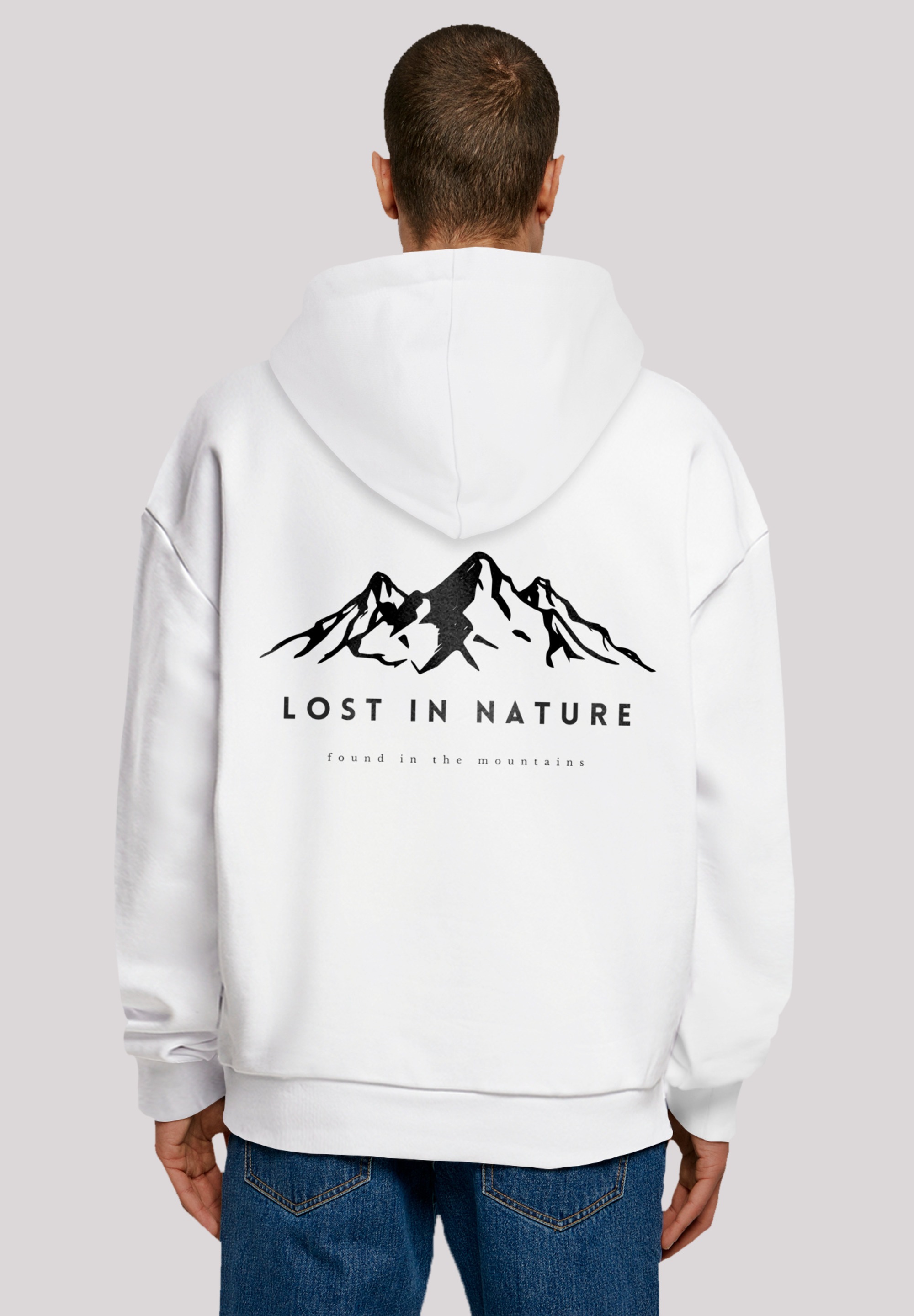 F4NT4STIC Kapuzenpullover "MOUNTAIN x F4NT4STIC", Print