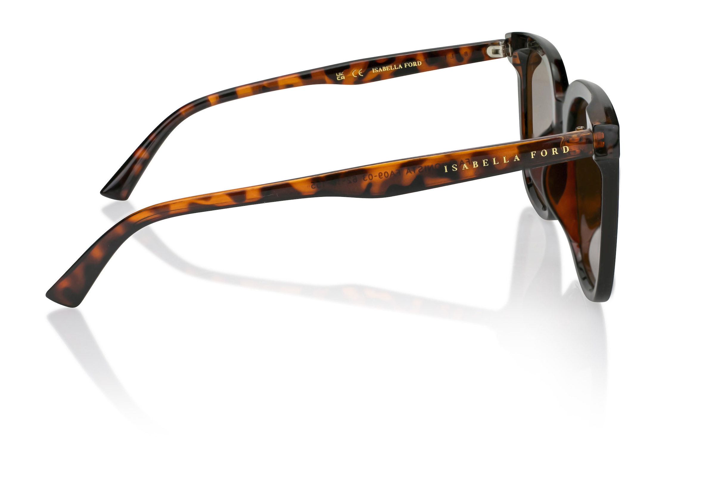ISABELLA FORD Sonnenbrille »FA09-03« Glass 0.74MM Polarized Lens UV400，CAT3.0