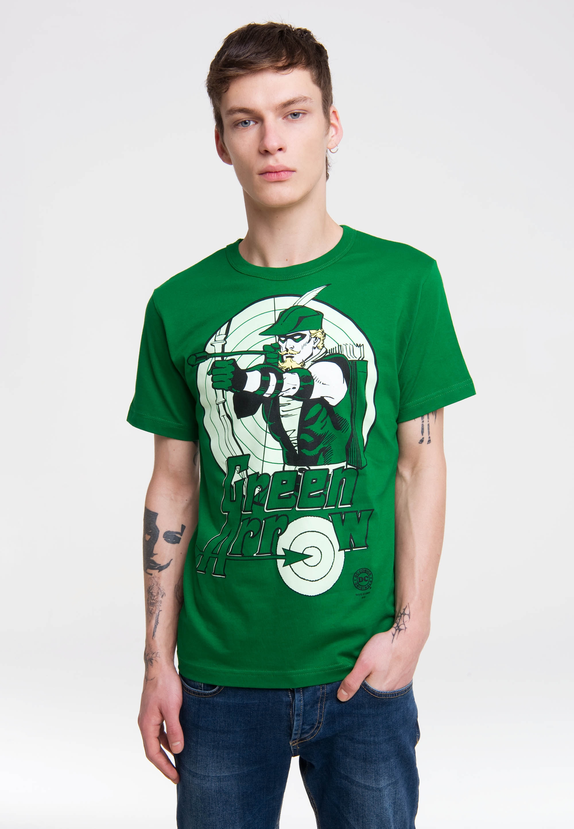 T-Shirt »Green Arrow«, mit coolem Print