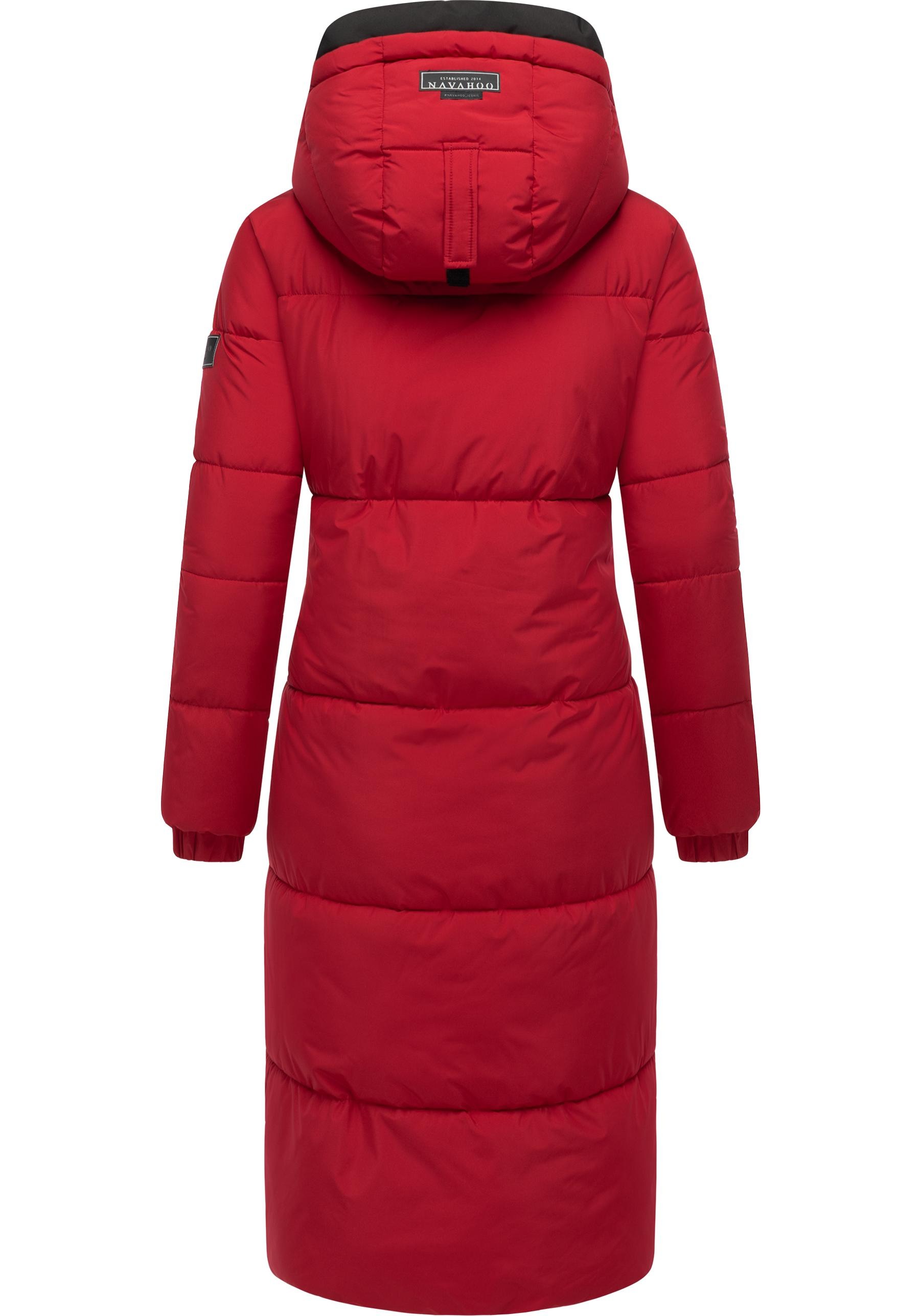 Navahoo Steppmantel »Taublüte XIV« Gesteppter Damen Mantel mit 2-Wege-Reißverschluss