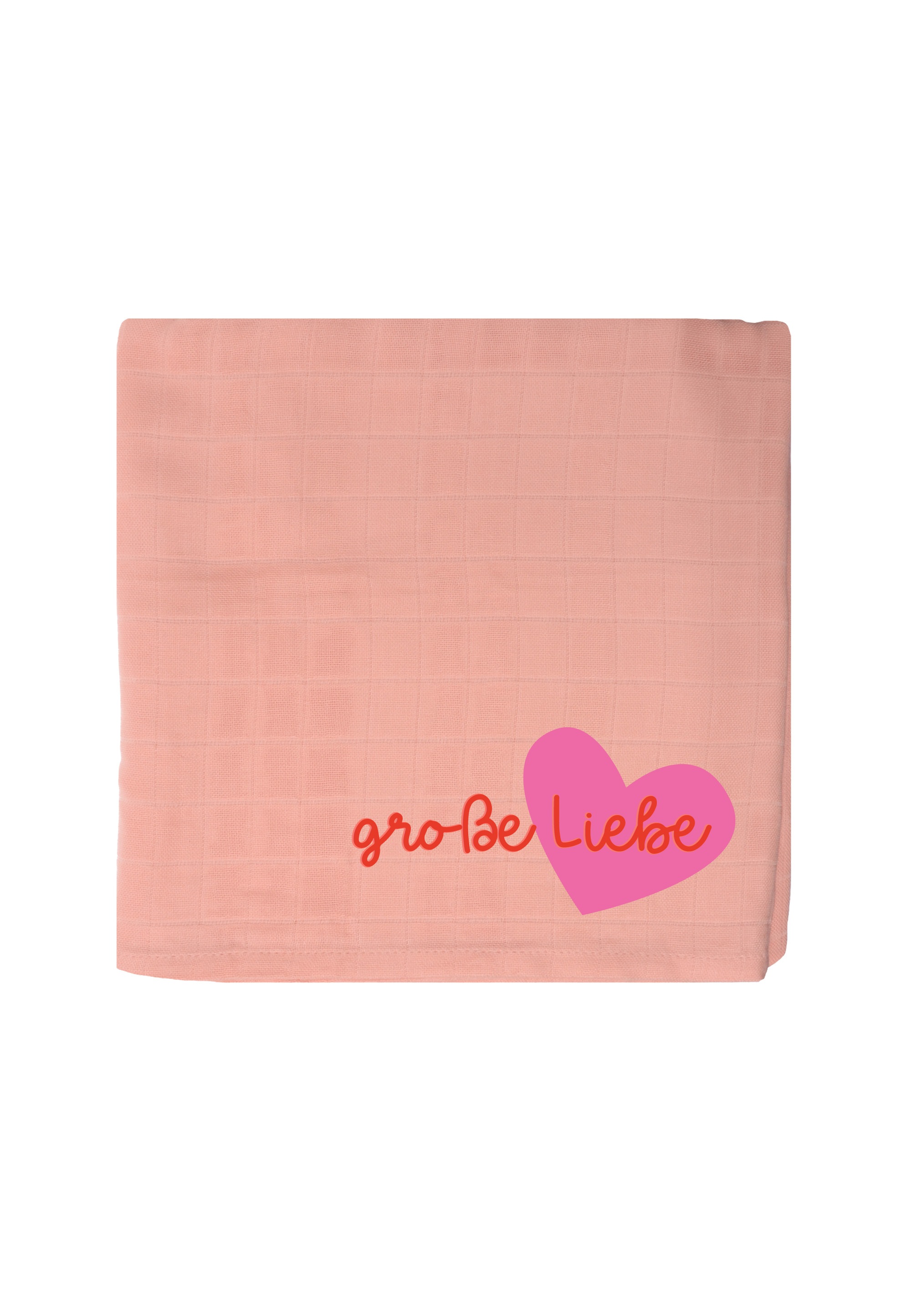 Liliput Spucktuch "große Liebe" 1 Stk. tlg. aus besonders weichem Materialmix