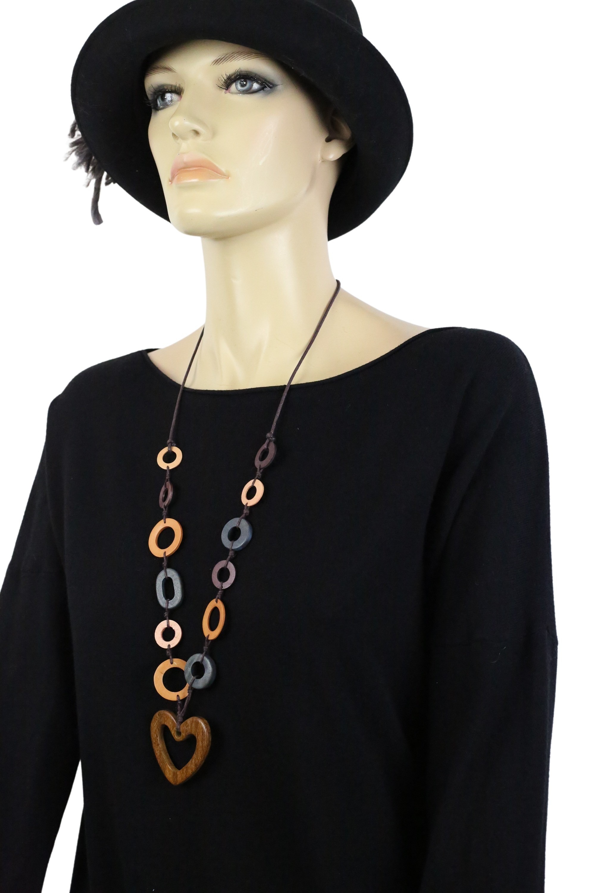 COLLEZIONE ALESSANDRO Lange Kette »Hailey«, mit verschiedenen Elementen