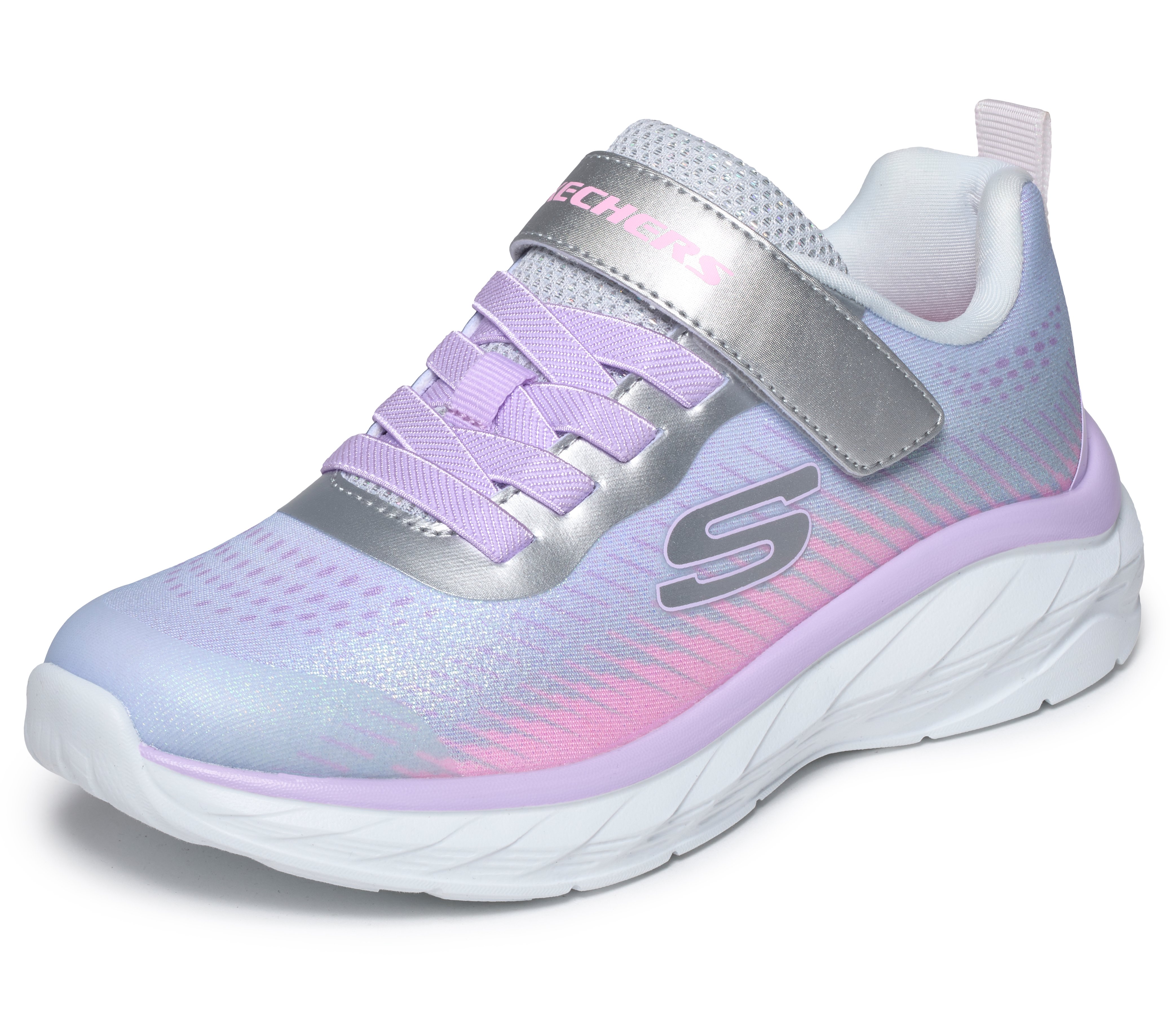 Skechers Sneaker "BOUNDLESS" Freizeitschuh mit Klett, Größenschablone zum Download