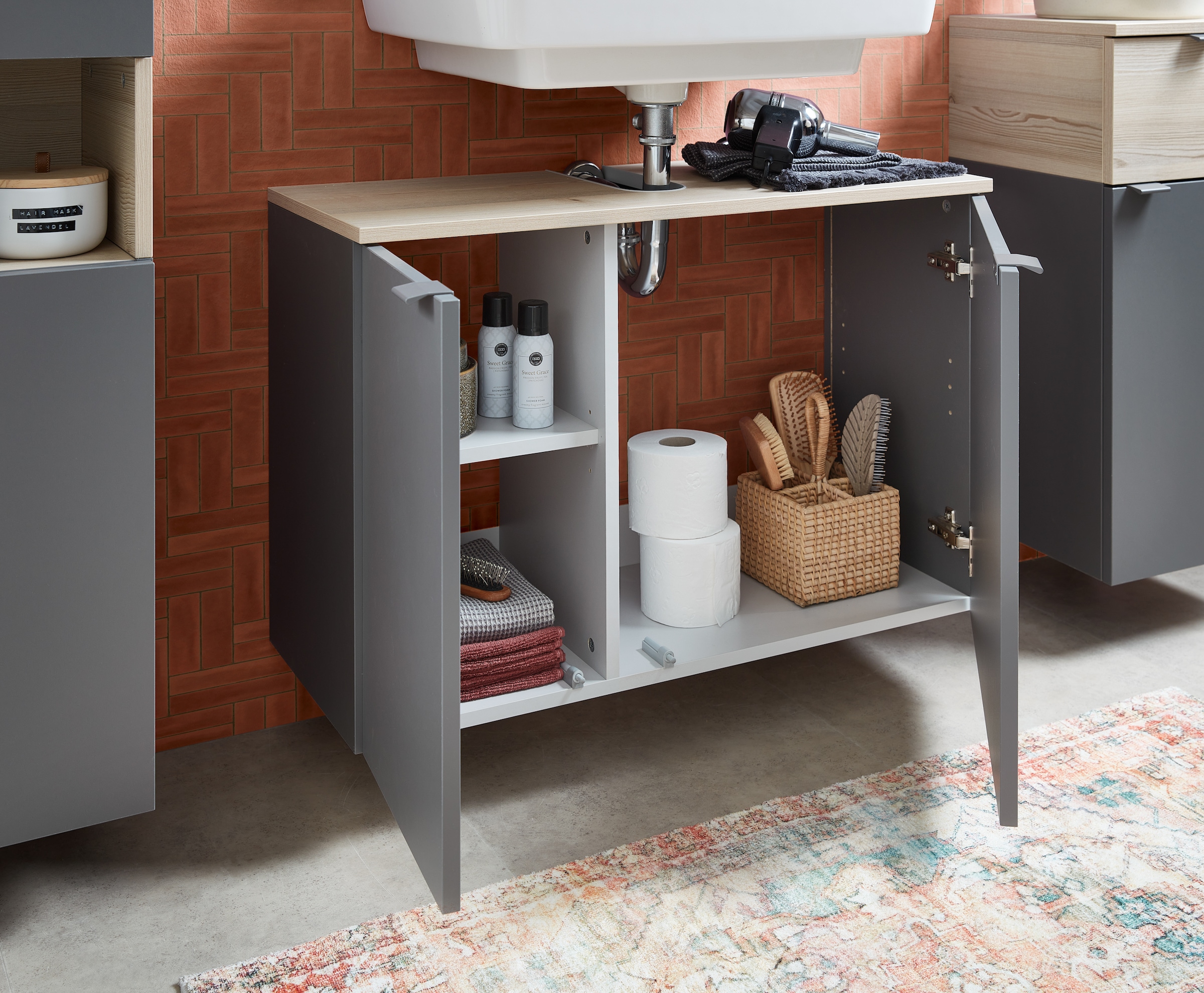 Saphir Waschbeckenunterschrank »Quickset 394«