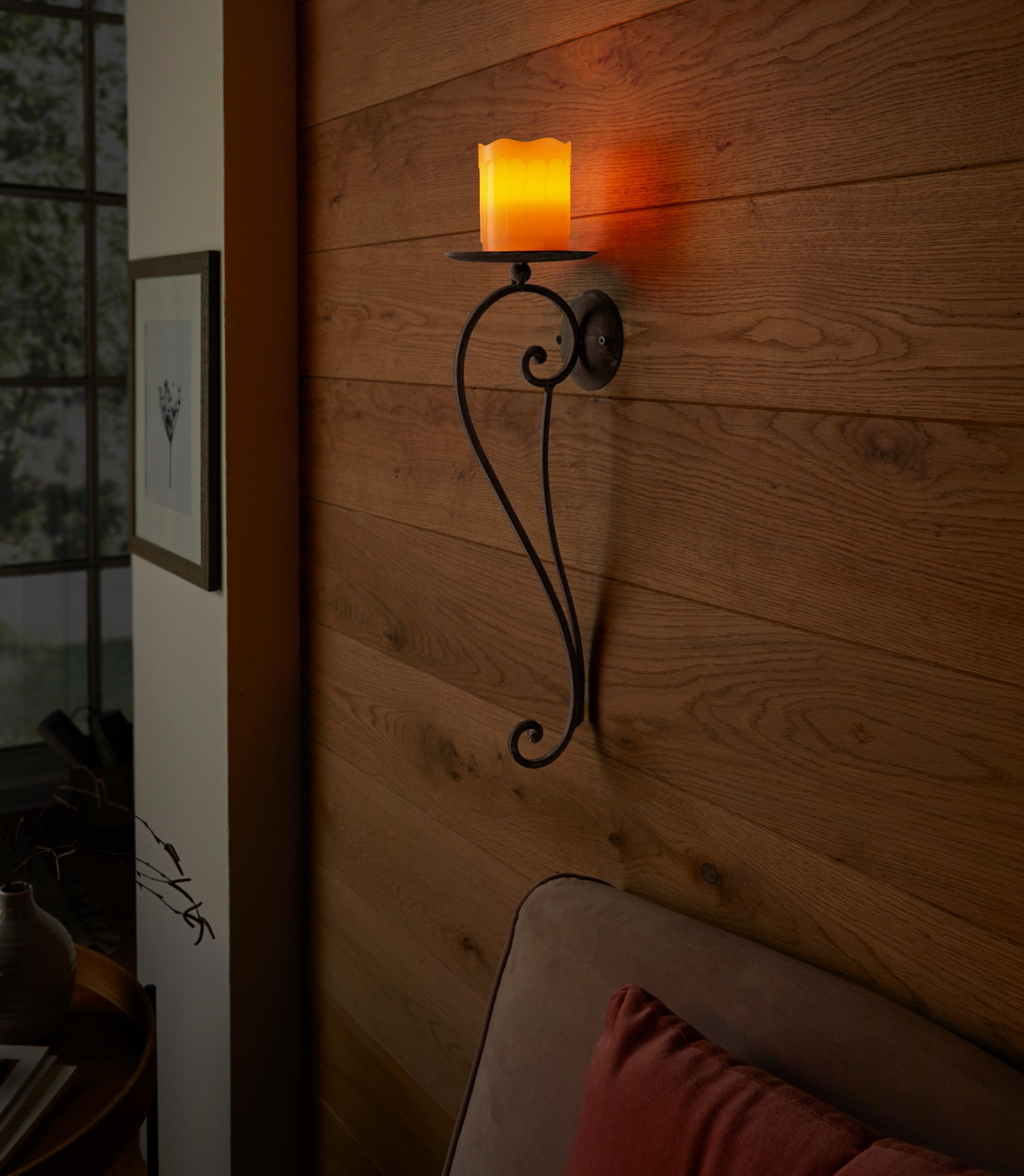 Ambiente Haus Kerzenhalter, Landhaus, grau