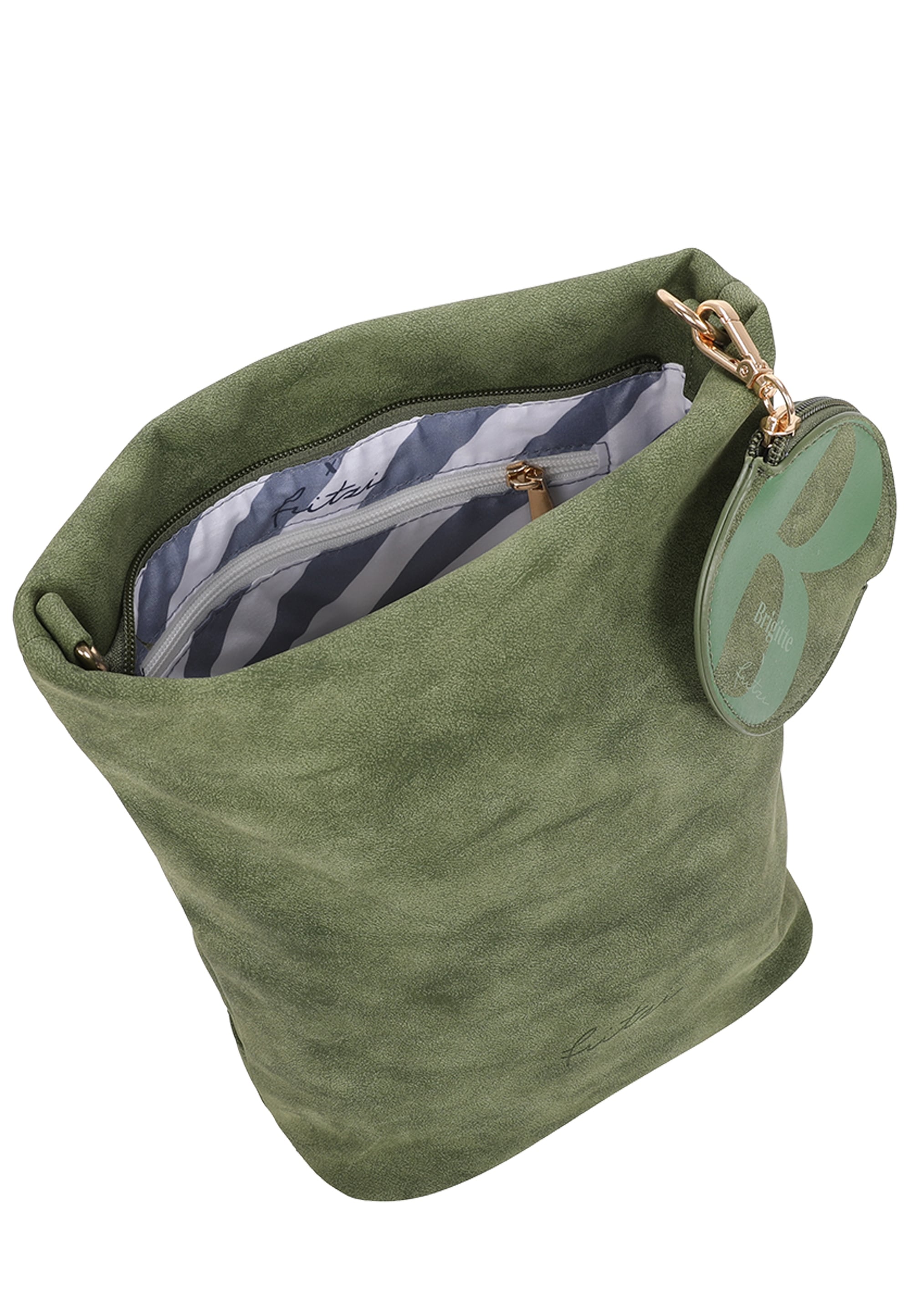 Fritzi aus Preußen Cityrucksack »Brigitte x fritzi Special Backpack Cross01« mit abnehmbarem Anhänger