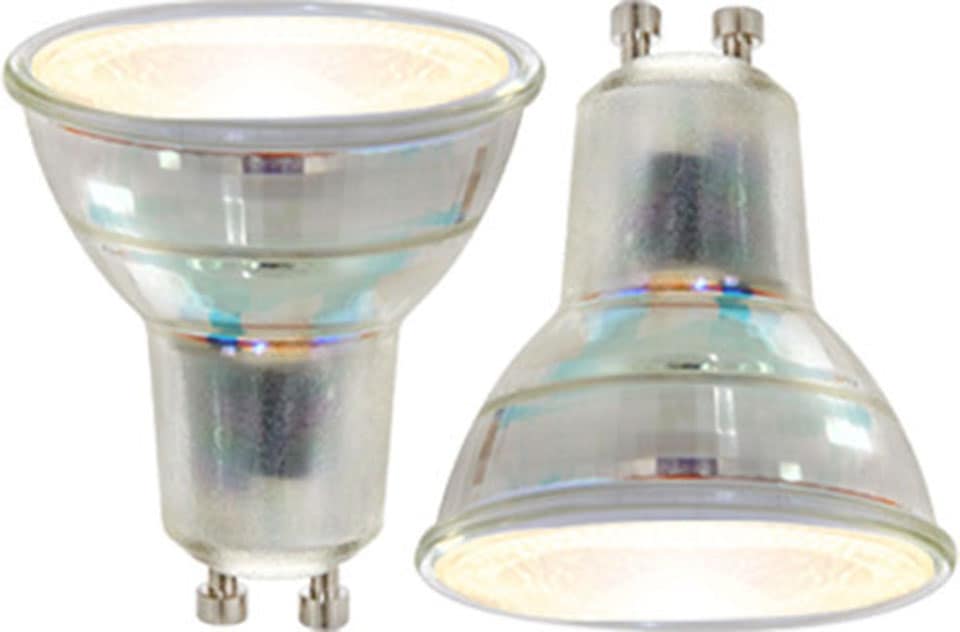 BLULAXA LED-Leuchtmittel »Retro Multi«, GU10, 10 St., Warmweiß, 10er-Set, Promotion-Pack Strahler