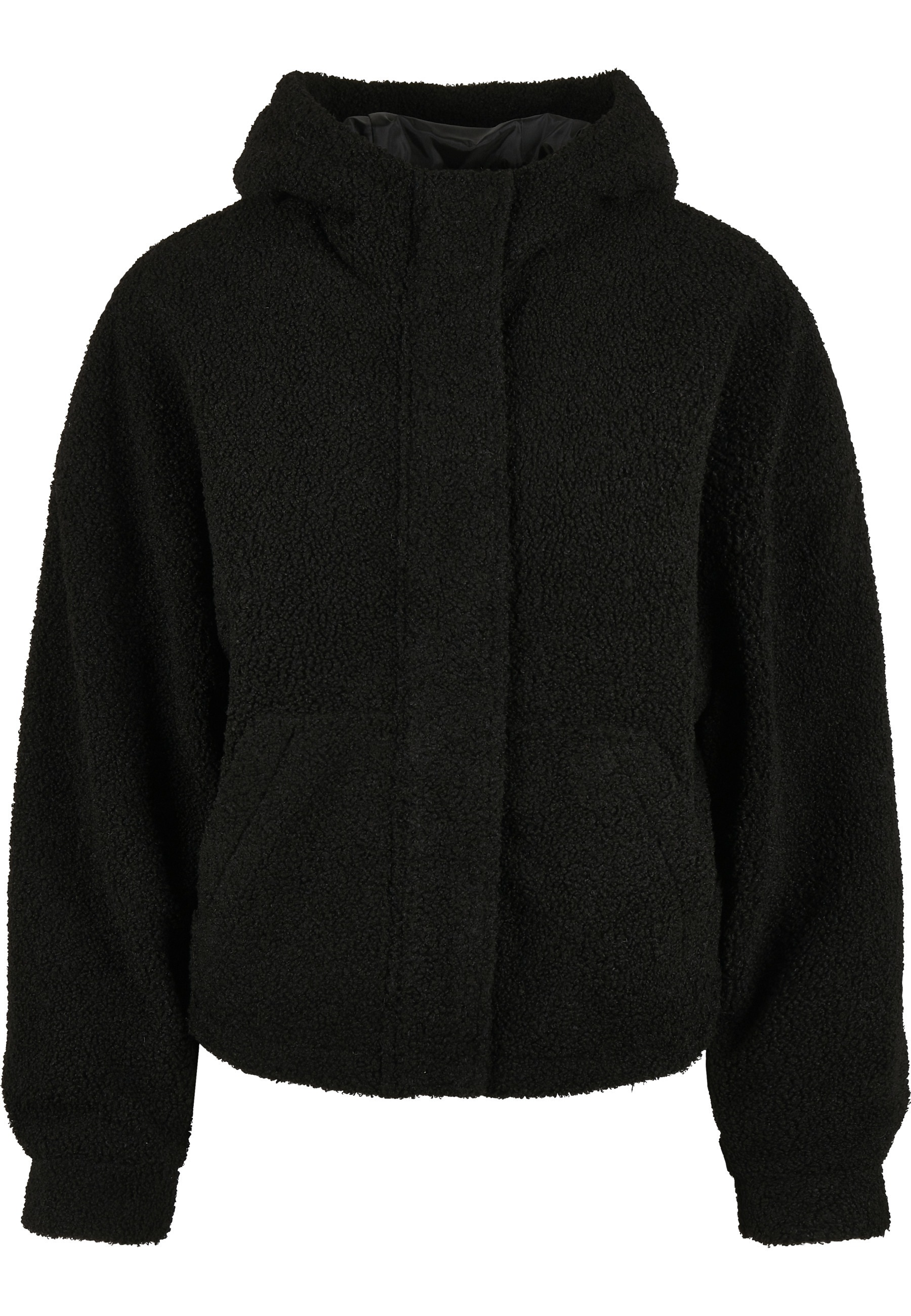 URBAN CLASSICS Langmantel "Urban Classics Ladies Short Sherpa Jacket"