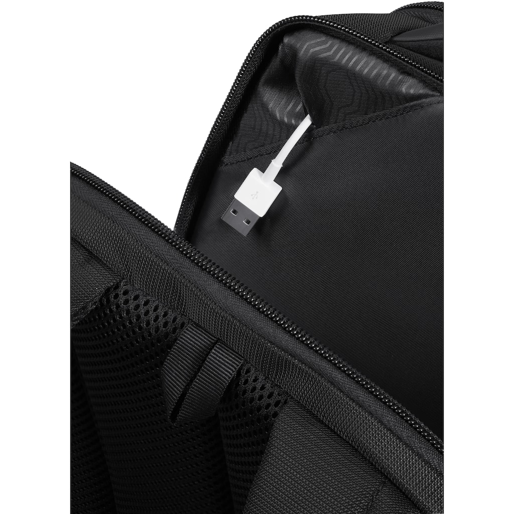 Samsonite Laptoprucksack »Mysight«, Freizeitrucksack Schulrucksack USB-Schleuse Tablet-Laptopfach