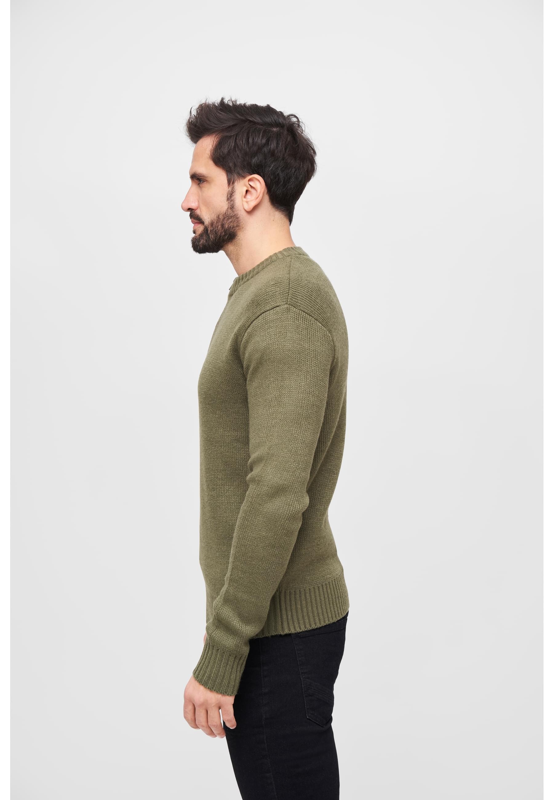 Brandit Rundhalspullover »Brandit Herren Armee Pullover«, (1 tlg.)