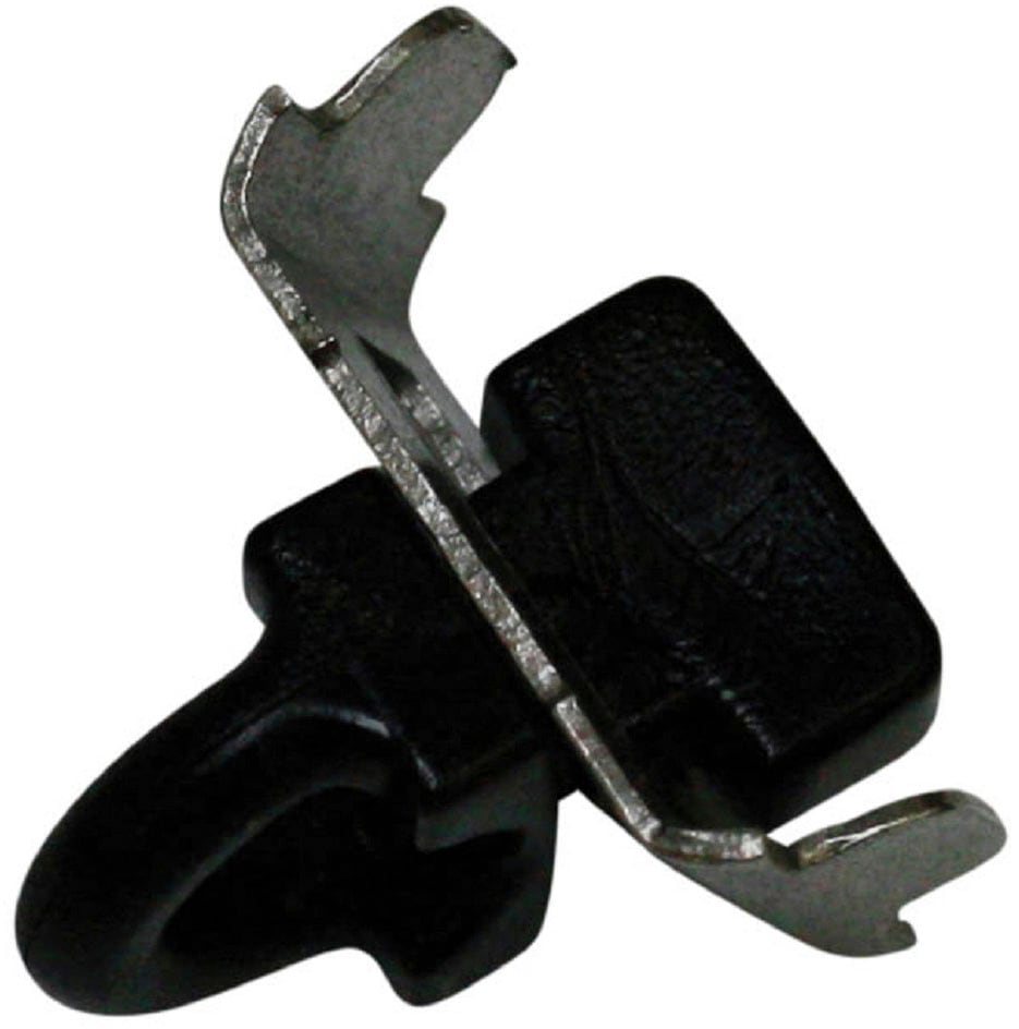 Feststeller, schwarz, SCHÖNER WOHNEN-KOLLEKTION, Kunststoff, Gardinenbefestigungen, "für Innenlauf I", Serie Einzelprogramm Matteo rechteckig