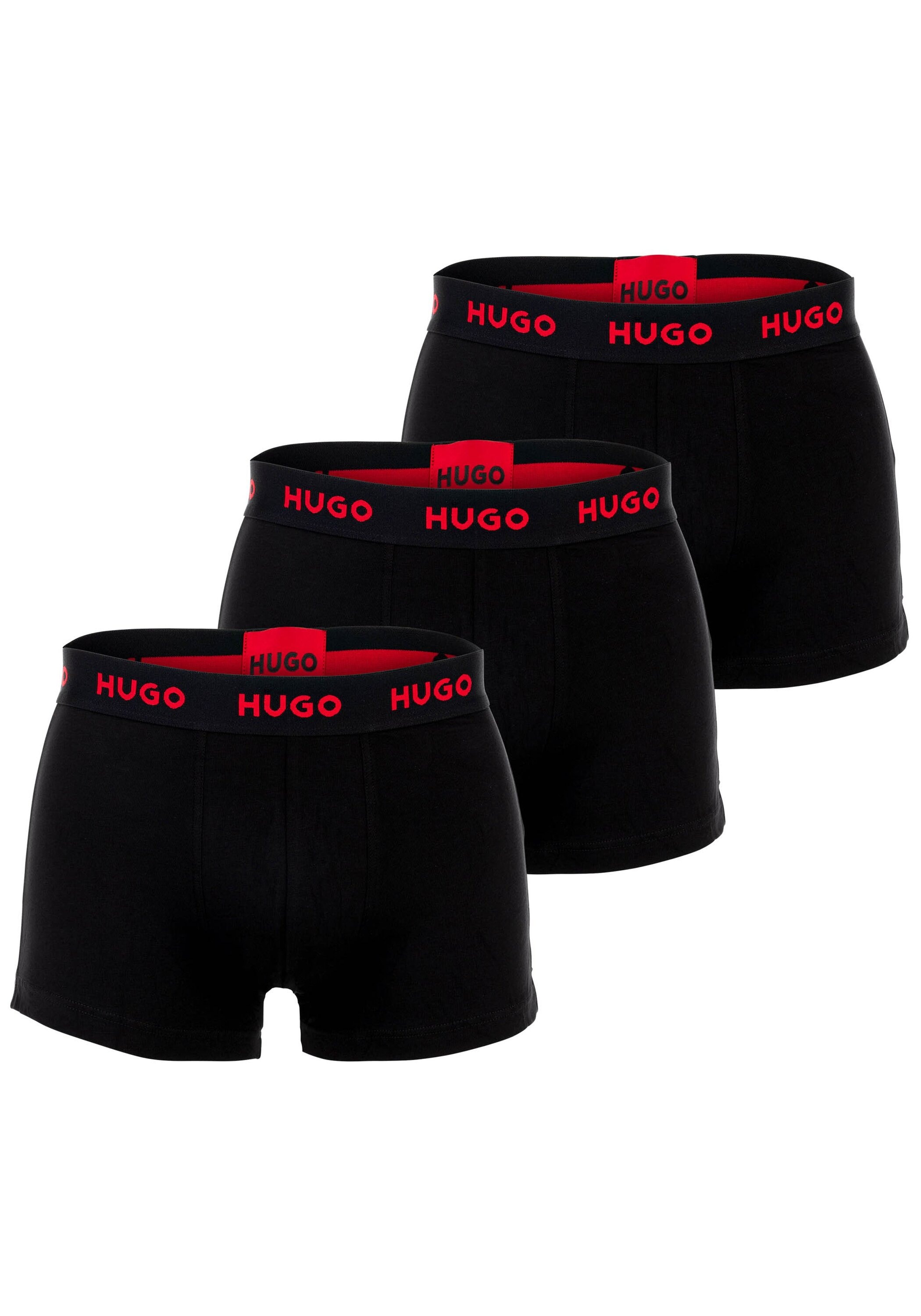 HUGO Boxershorts "Boxershort TRUNK TRIPLET PLANET 3er Pack"