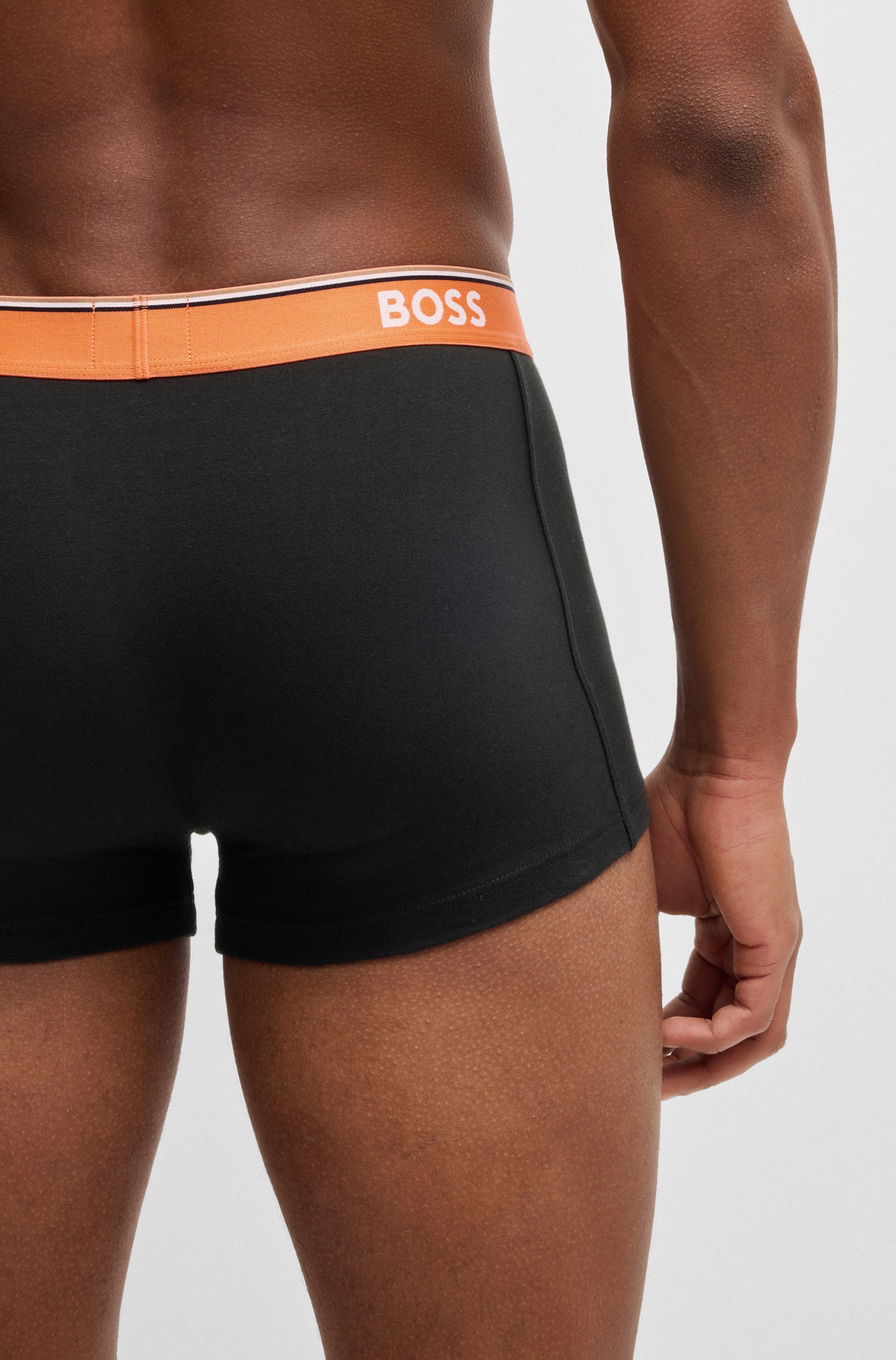 BOSS Trunk »3P Power«, (Packung, 3 St.), mit BOSS Schriftzug auf dem Bund