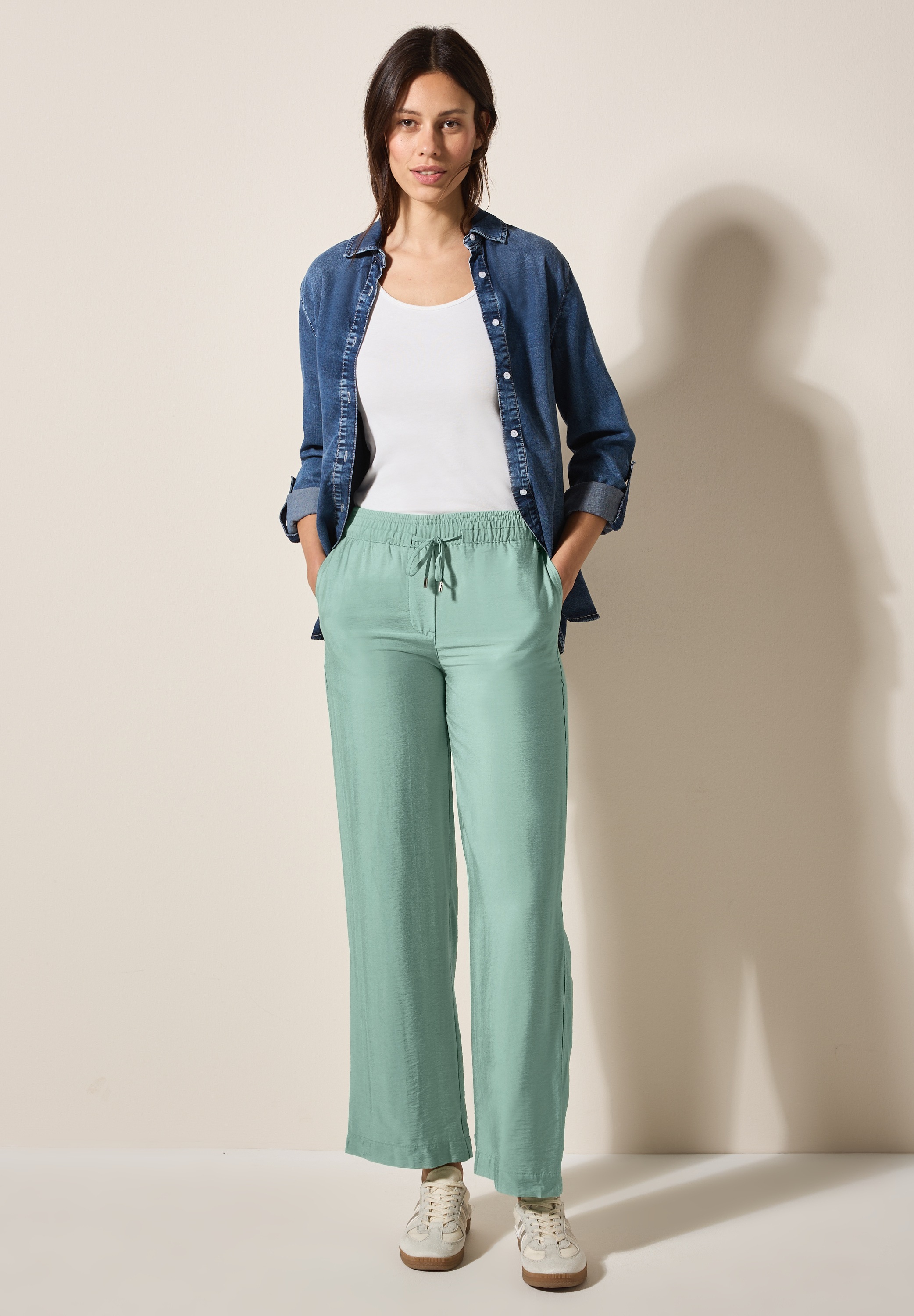 Thumbnail - Cecil Stoffhose mit seitlichen Einschubtaschen