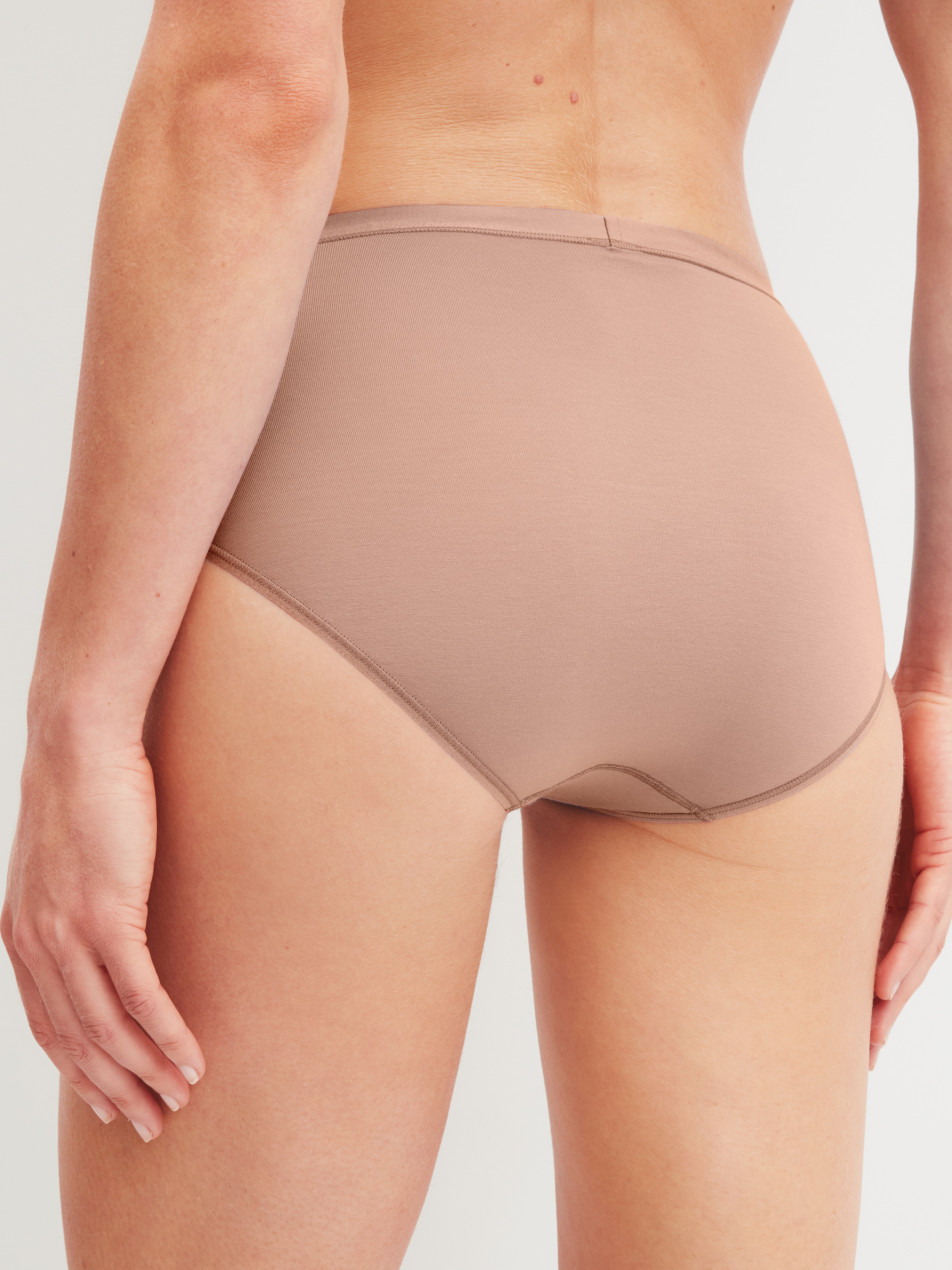 Thumbnail - CALIDA High-Waist-Slip "Natural Comfort" elastische, Single Jersey Qualität, Cotton-Mix, weich, pillingarm