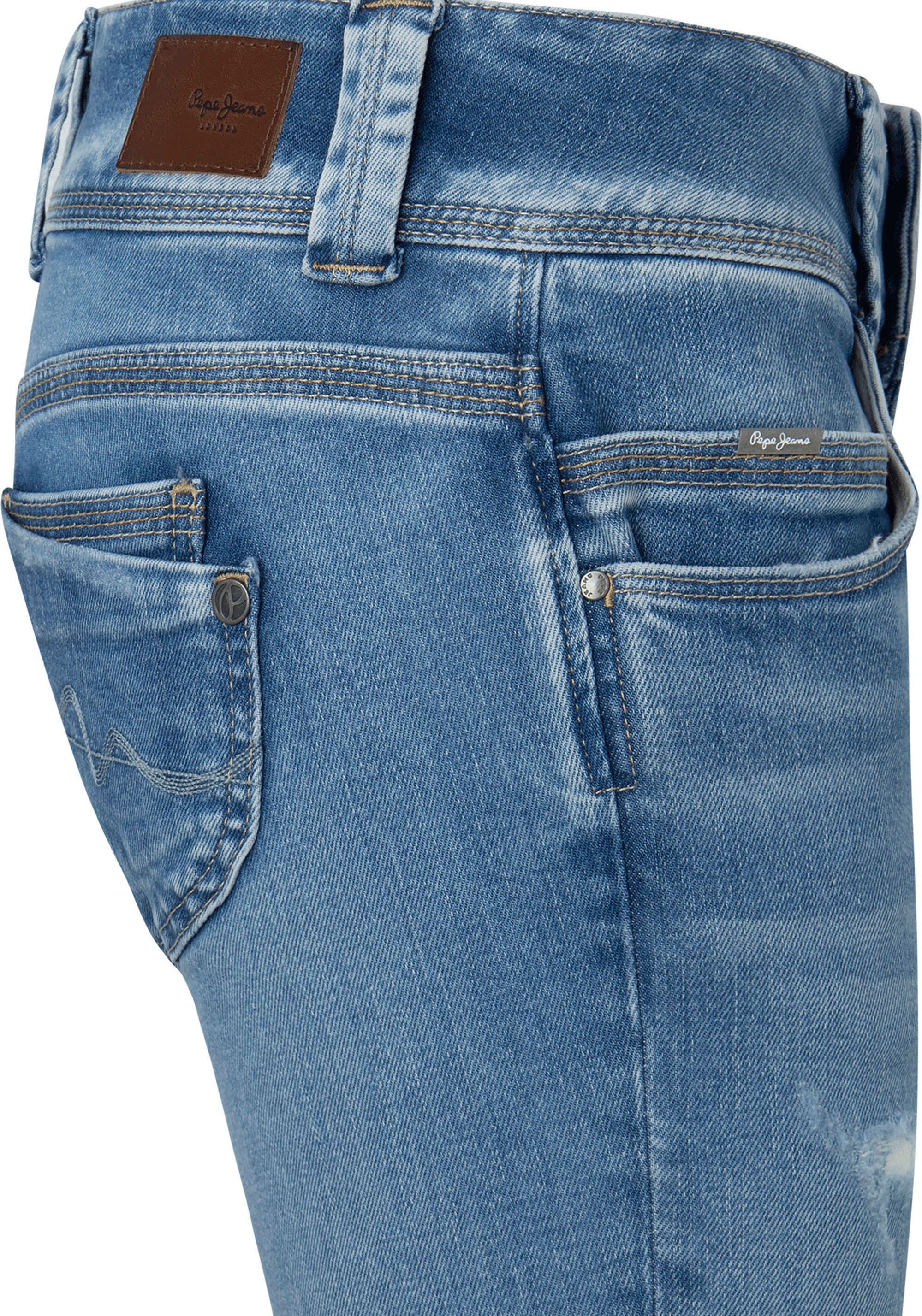 Pepe Jeans Regular-fit-Jeans für bestellen BAUR mit | Badge »VENUS«