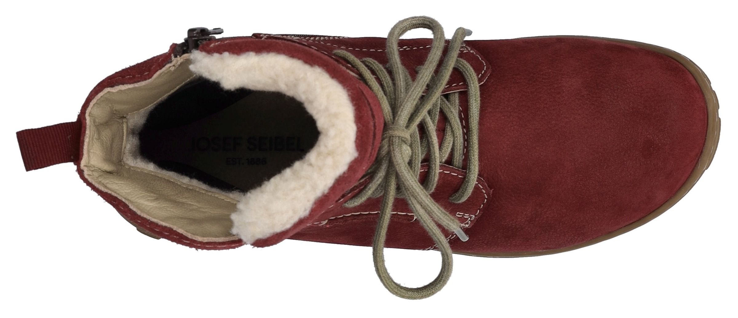 Josef Seibel Winterboots »Ruby 53«, TEX-Stiefel, Schnürboots mit wärmendem Innenfutter
