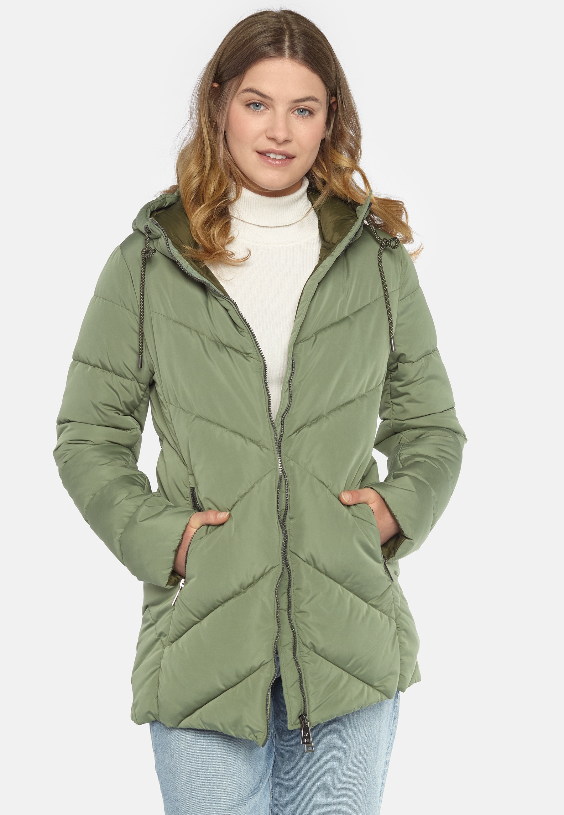 Steppjacke »Steppjacke«, mit Kapuze, mit Kapuze