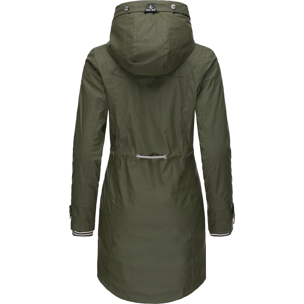 PEAK TIME Regenjacke »L60042«, mit Kapuze