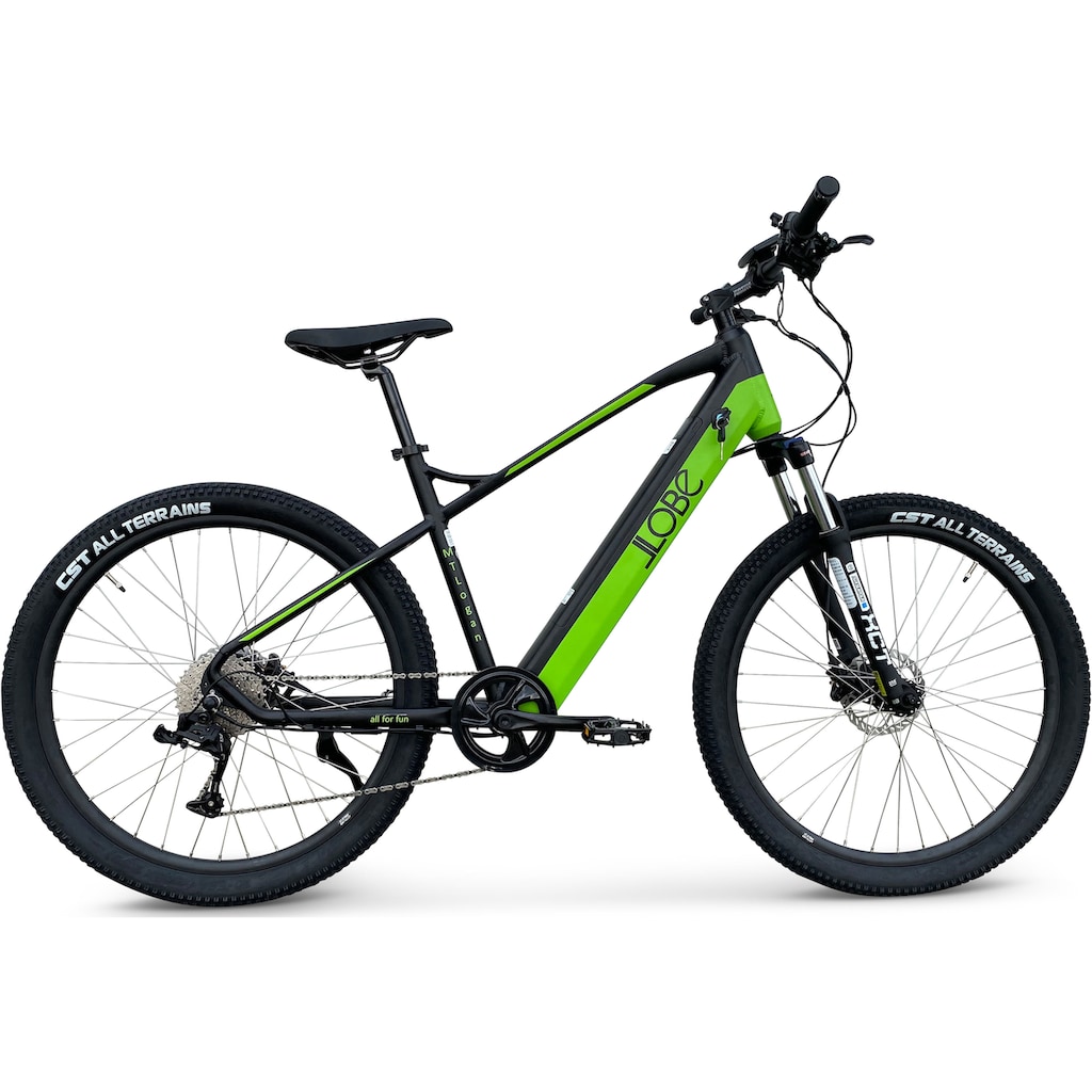 LLobe E-Bike »Mountain MTLogan 27,5"«, 10 Gang, Heckmotor 250 W