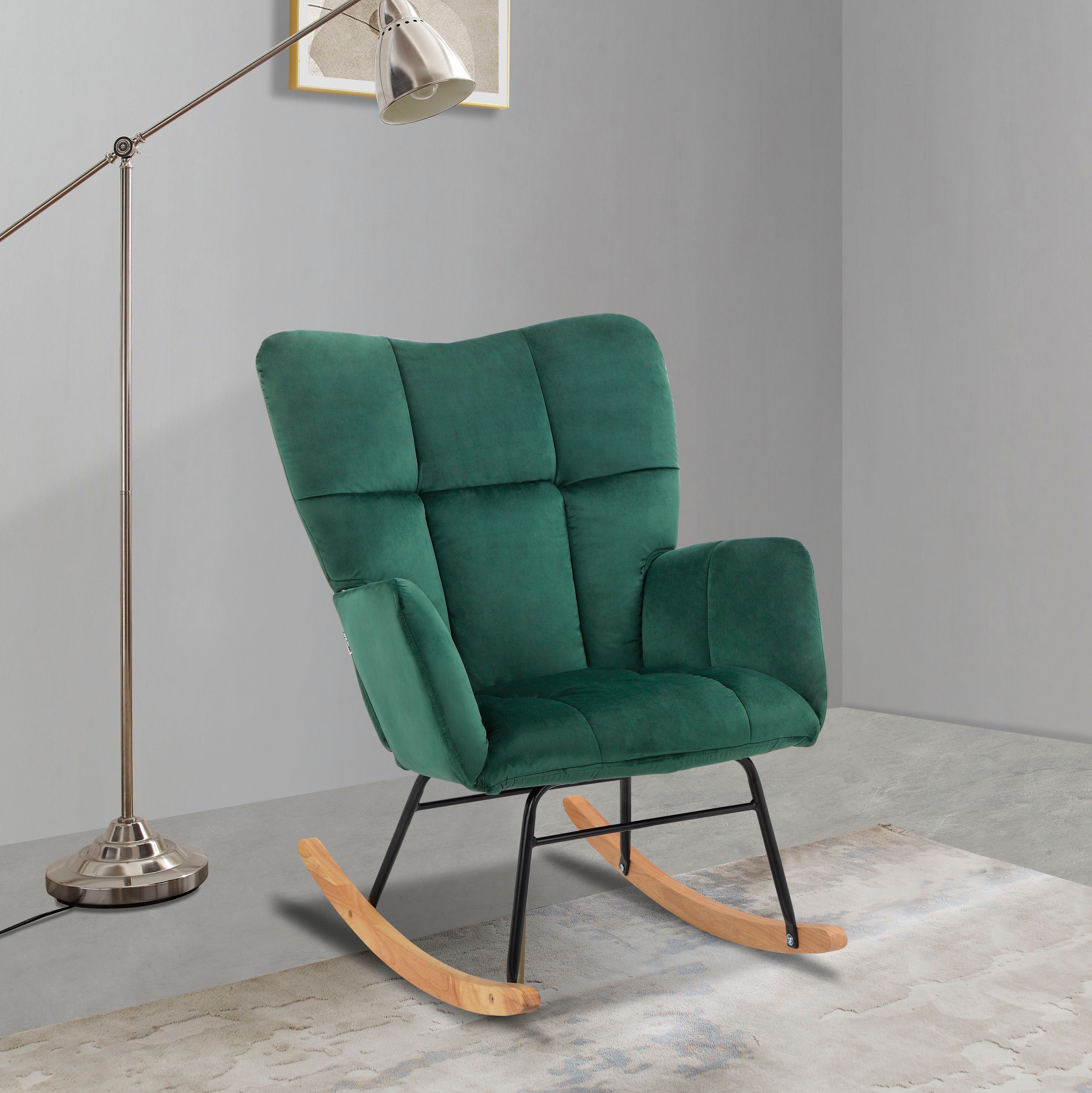 Home affaire Schaukelsessel "Anika, Ohrensessel Wohnzimmer mit Funktion," 1 günstig online kaufen