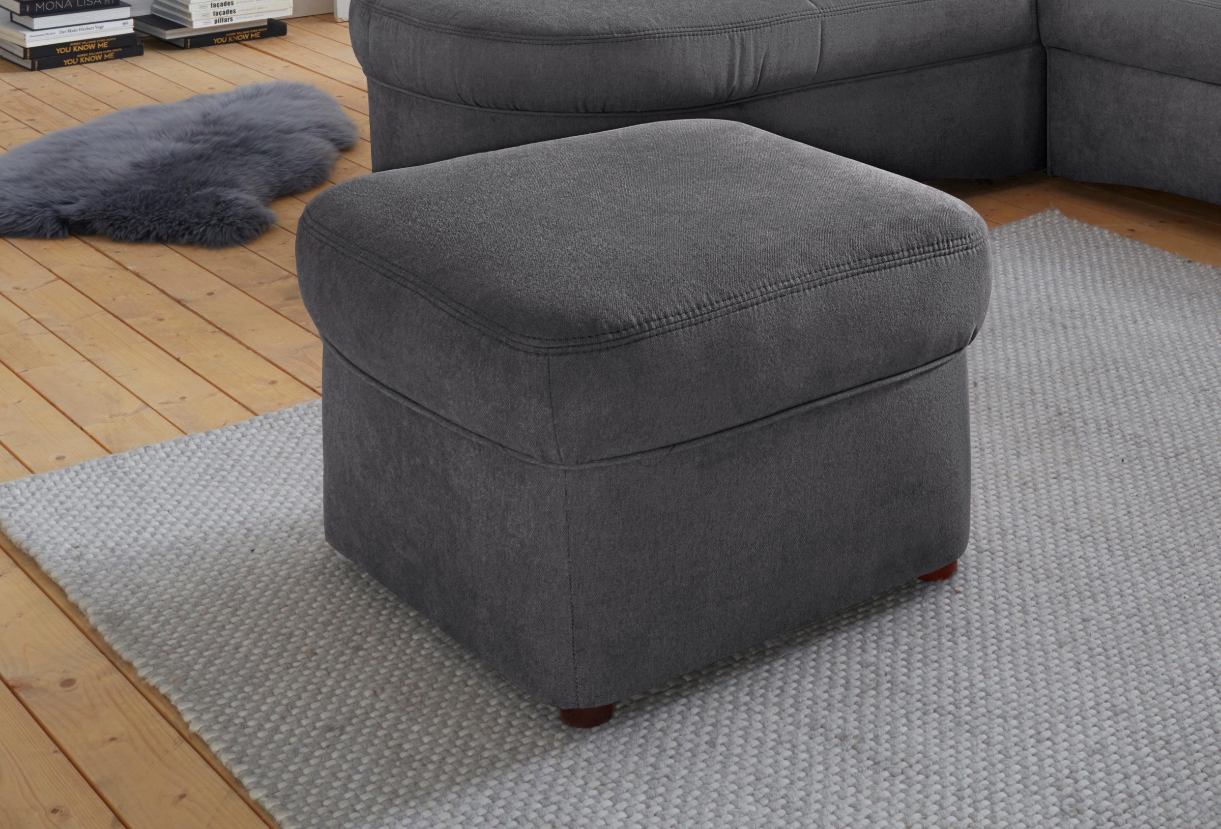 DOMO collection Polsterhocker »Sarafina«