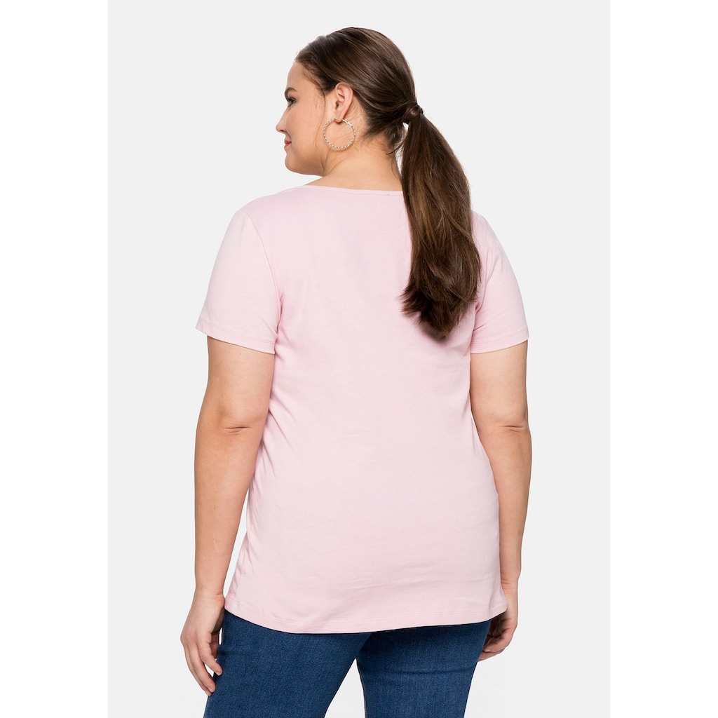 Sheego T-Shirt »Große Größen«, mit Frontprint