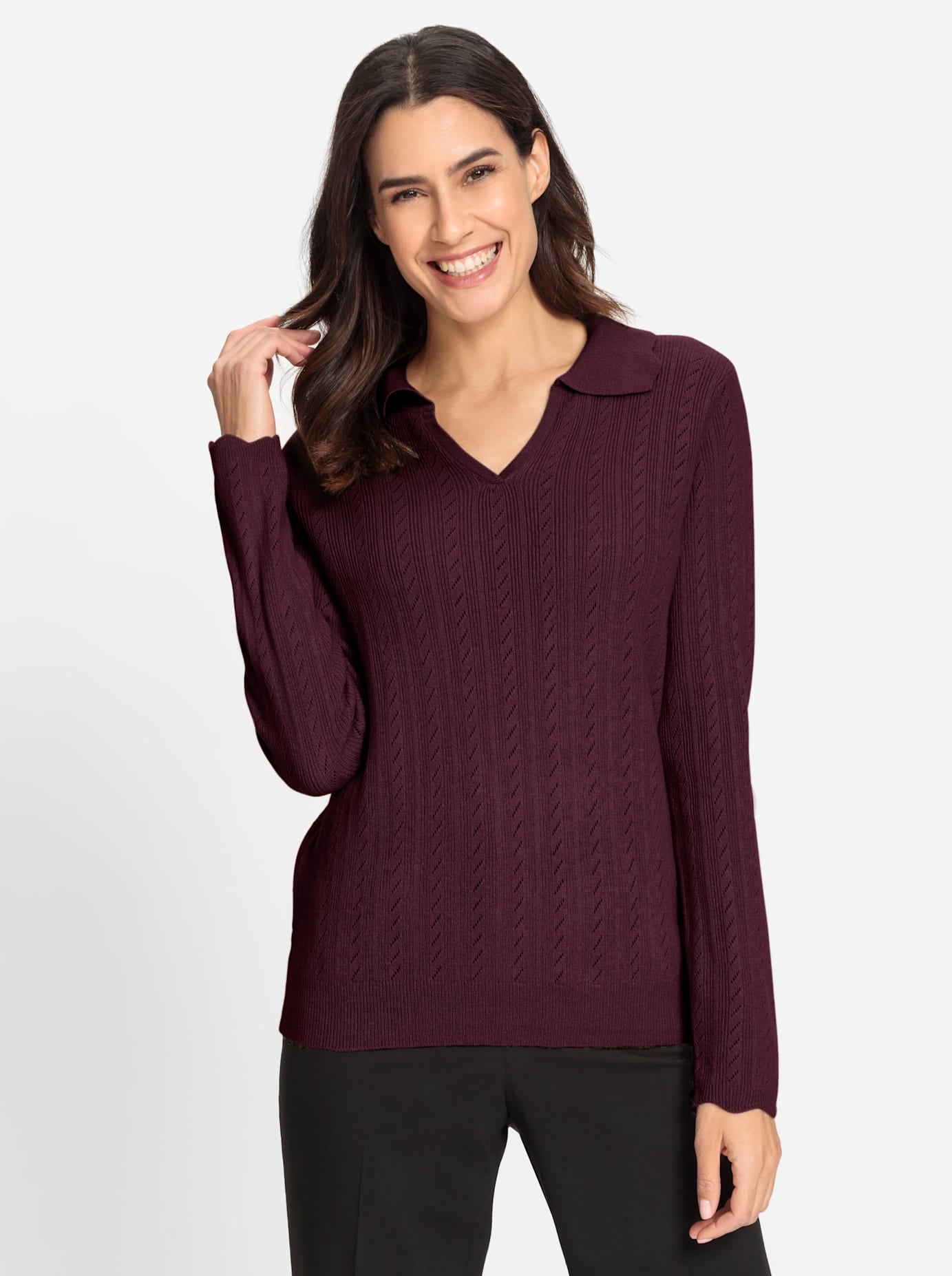Inspirationen Polokragenpullover "Polopullover" günstig online kaufen